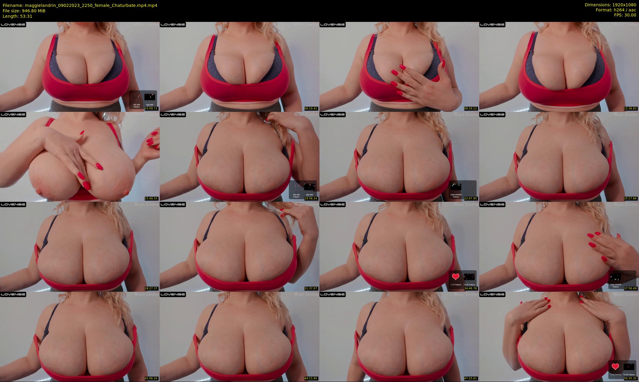 maggielandrin — 54 minute Chaturbate female cam show recording, 1080p, Feb 9, 2023