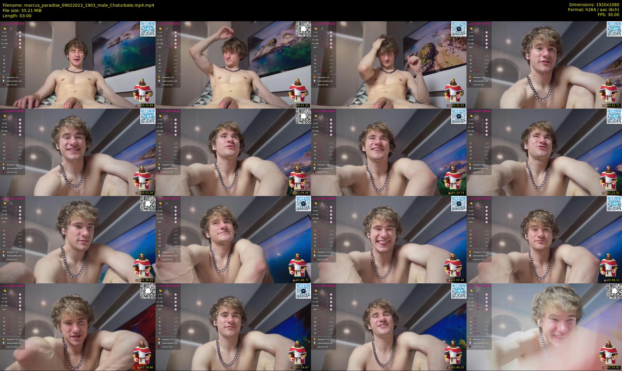marcus_paradise — 3 minute Chaturbate male cam show recording, 1080p, Feb 9, 2023