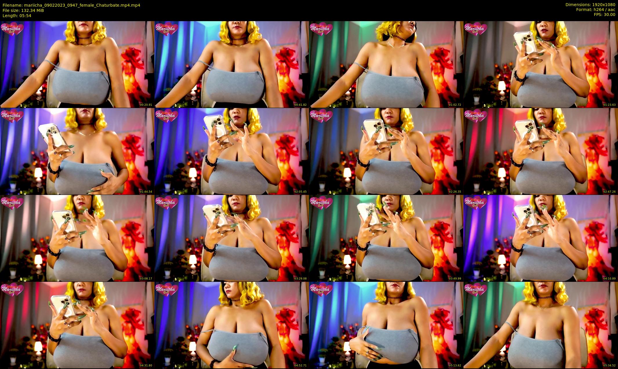 mariicha — 6 minute Chaturbate female cam show recording, 1080p, Feb 9, 2023