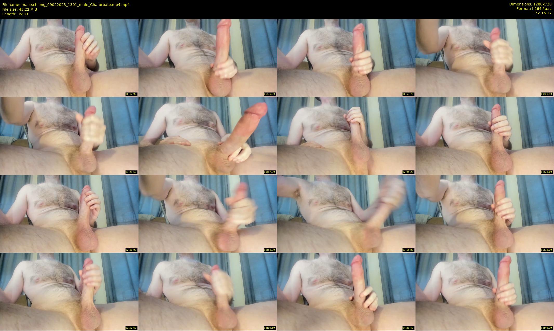 massschlong — 6 minute Chaturbate male cam show recording, 720p, Feb 9, 2023