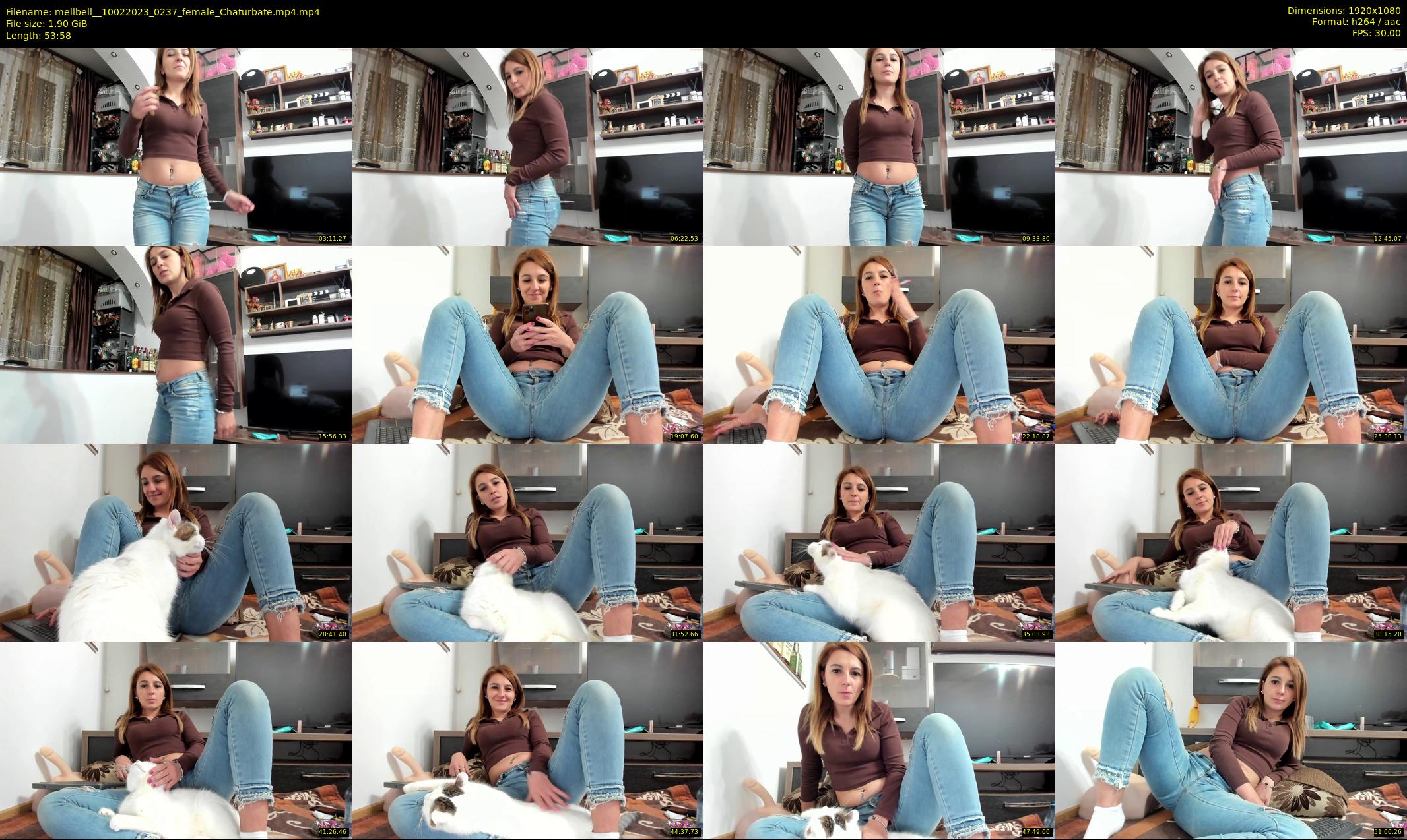mellbell_ — 54 minute Chaturbate female cam show recording, 1080p, Feb 10, 2023