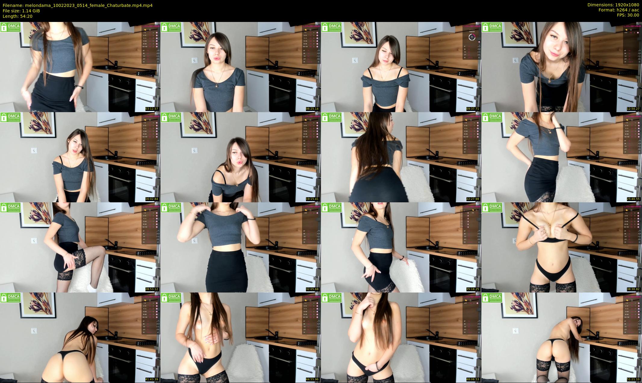 melondama — 55 minute Chaturbate female cam show recording, 1080p, Feb 10, 2023
