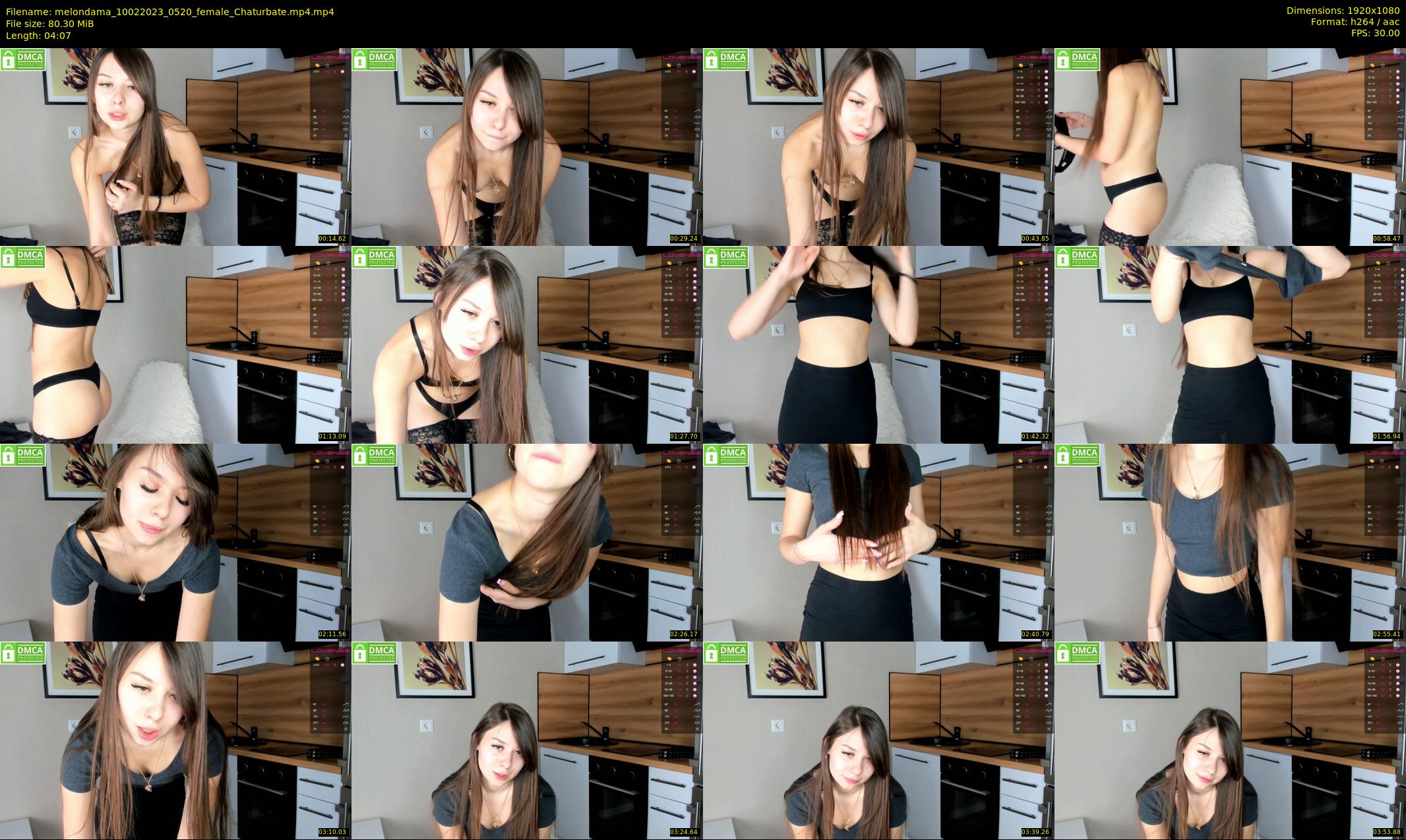 melondama — 5 minute Chaturbate female cam show recording, 1080p, Feb 10, 2023
