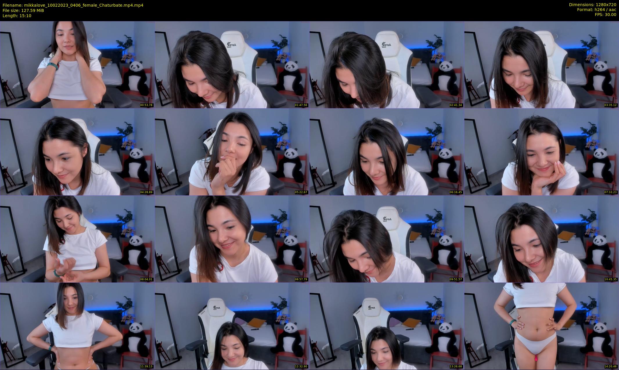 mikkalove — 16 minute Chaturbate female cam show recording, 720p, Feb 10, 2023