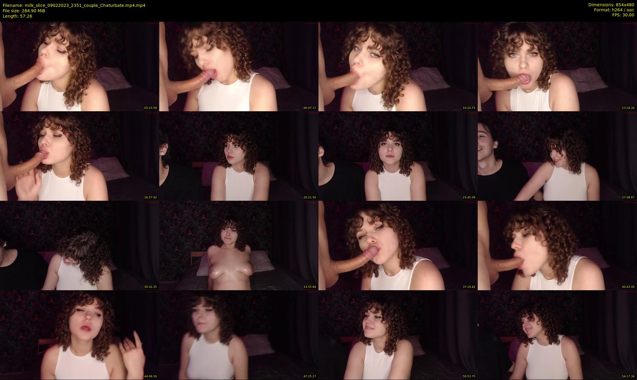 milk_slice — 58 minute Chaturbate couple cam show recording, 480p, Feb 9, 2023