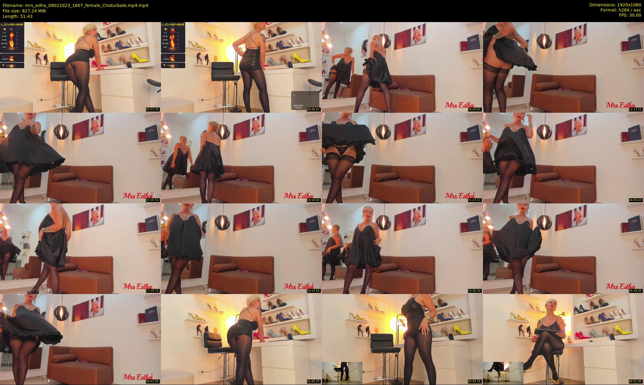 mrs_edha — 52 minute Chaturbate female cam show recording, 1080p, Feb 9, 2023