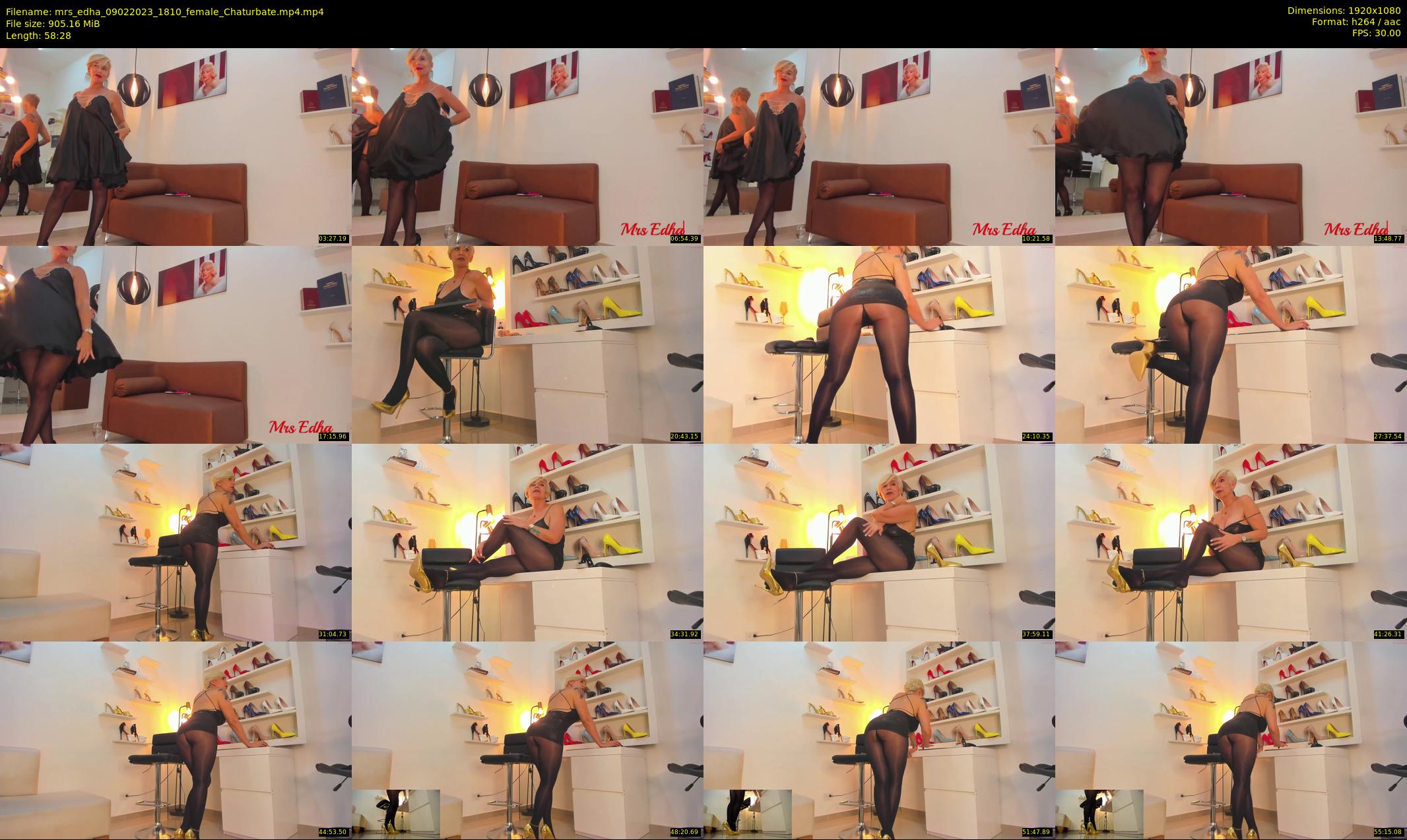 mrs_edha — 59 minute Chaturbate female cam show recording, 1080p, Feb 9, 2023