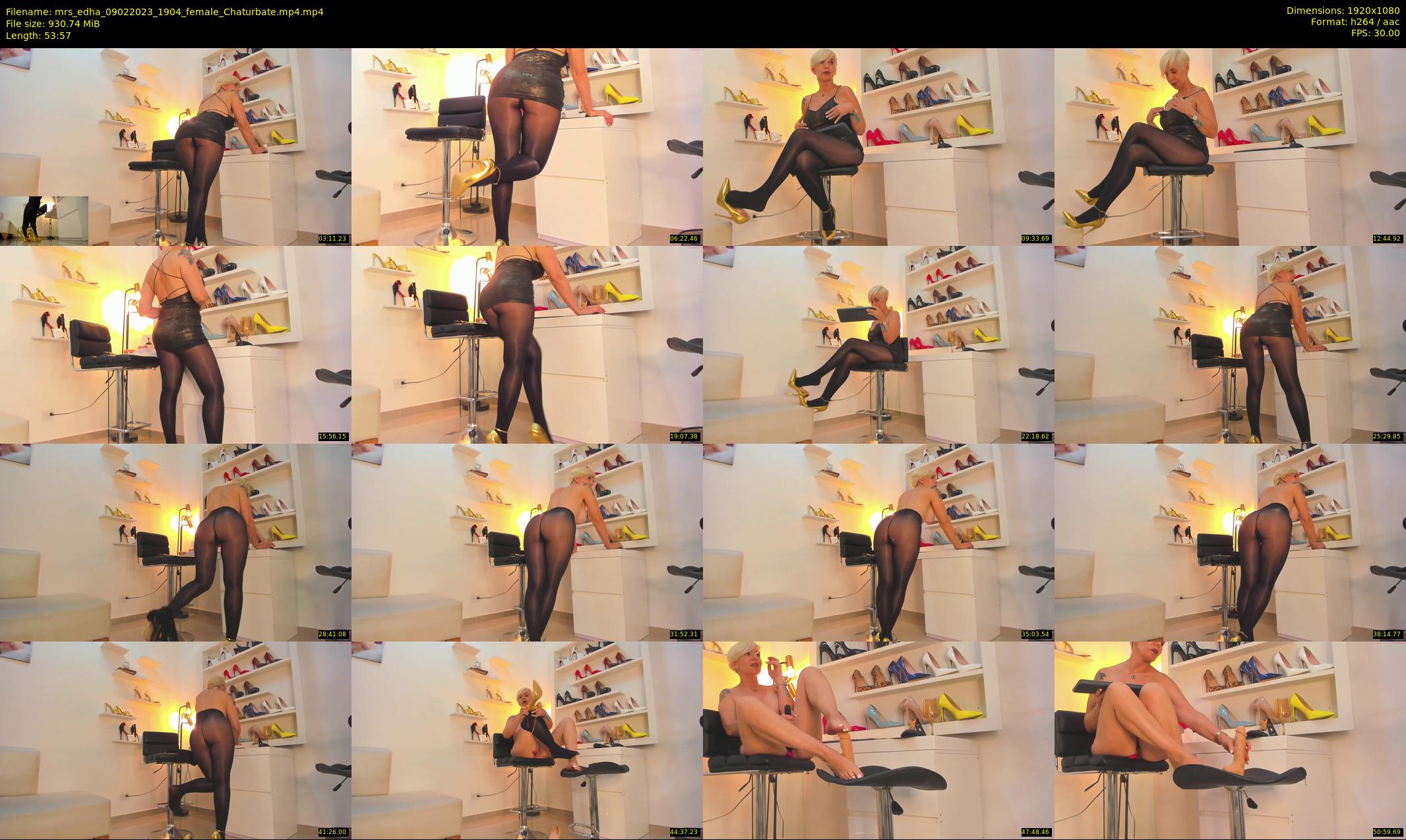 mrs_edha — 54 minute Chaturbate female cam show recording, 1080p, Feb 9, 2023