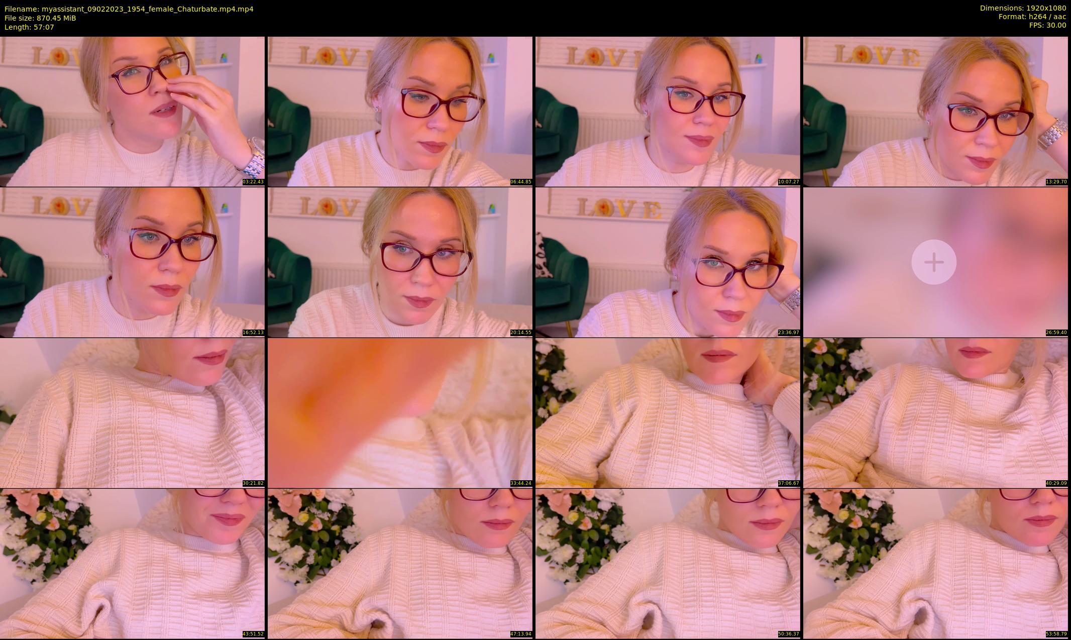 myassistant — 58 minute Chaturbate female cam show recording, 1080p, Feb 9, 2023