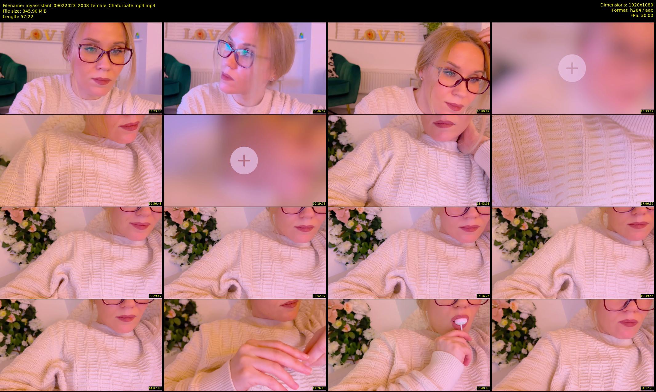 myassistant — 58 minute Chaturbate female cam show recording, 1080p, Feb 9, 2023