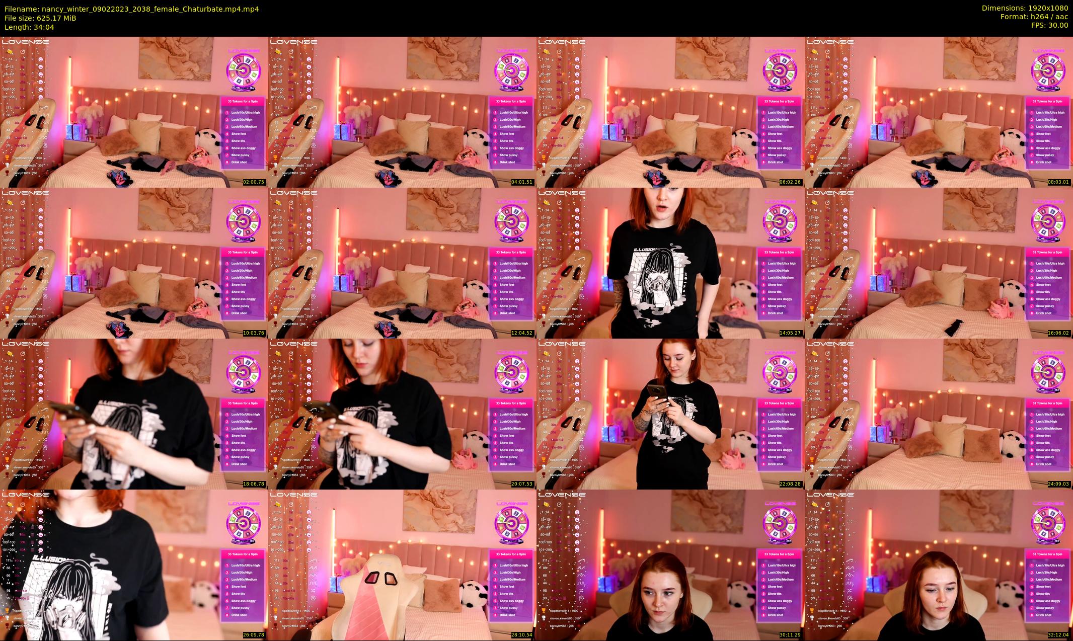 nancy_winter — 35 minute Chaturbate female cam show recording, 1080p, Feb 9, 2023