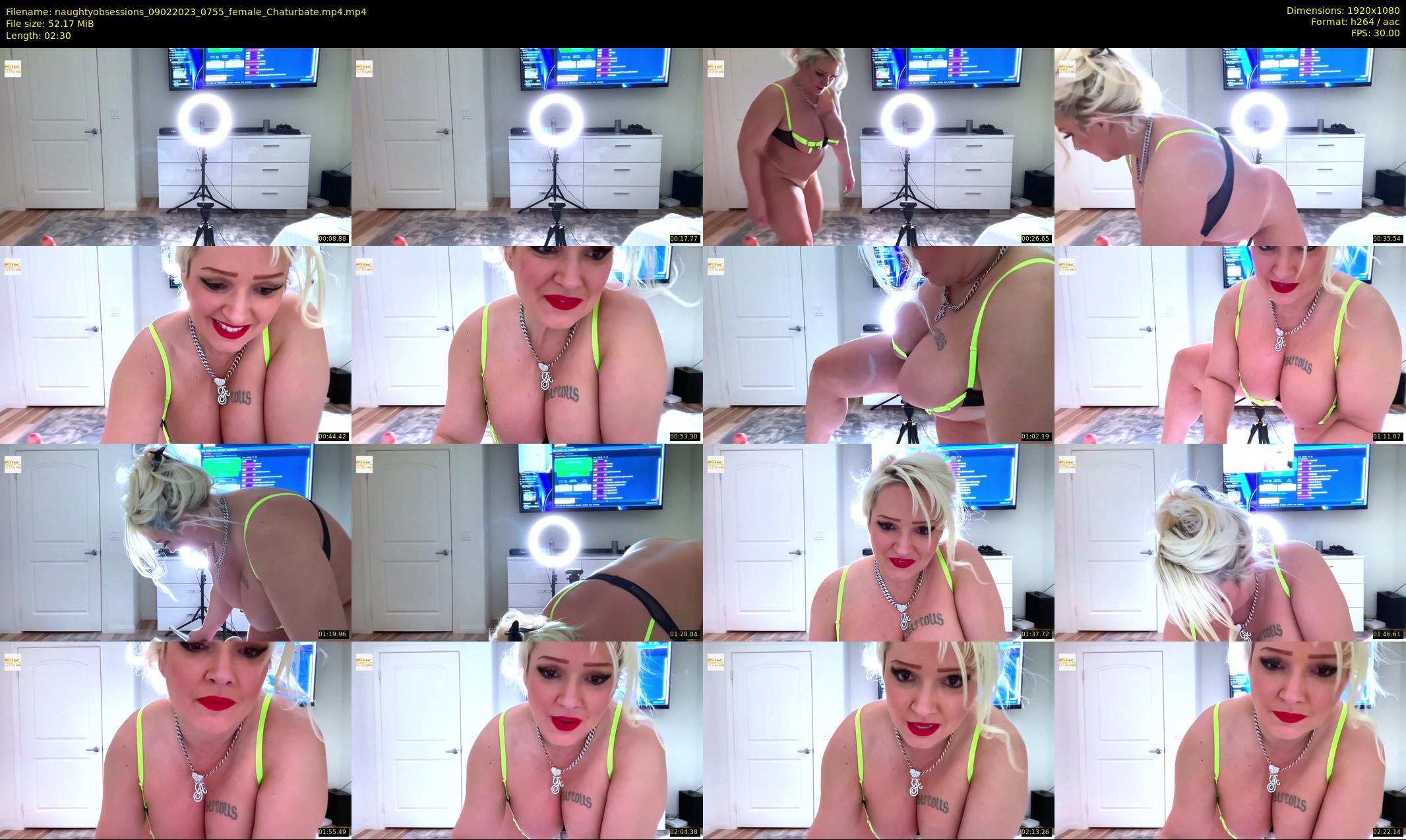 naughtyobsessions — 3 minute Chaturbate female cam show recording, 1080p, Feb 9, 2023