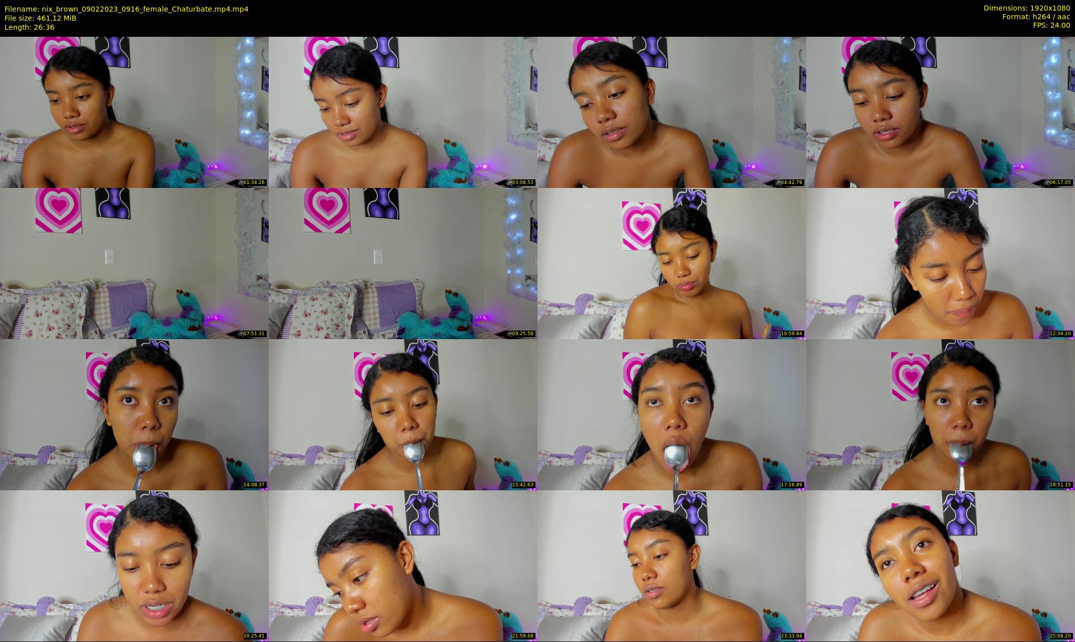 nix_brown — 27 minute Chaturbate female cam show recording, 1080p, Feb 9, 2023