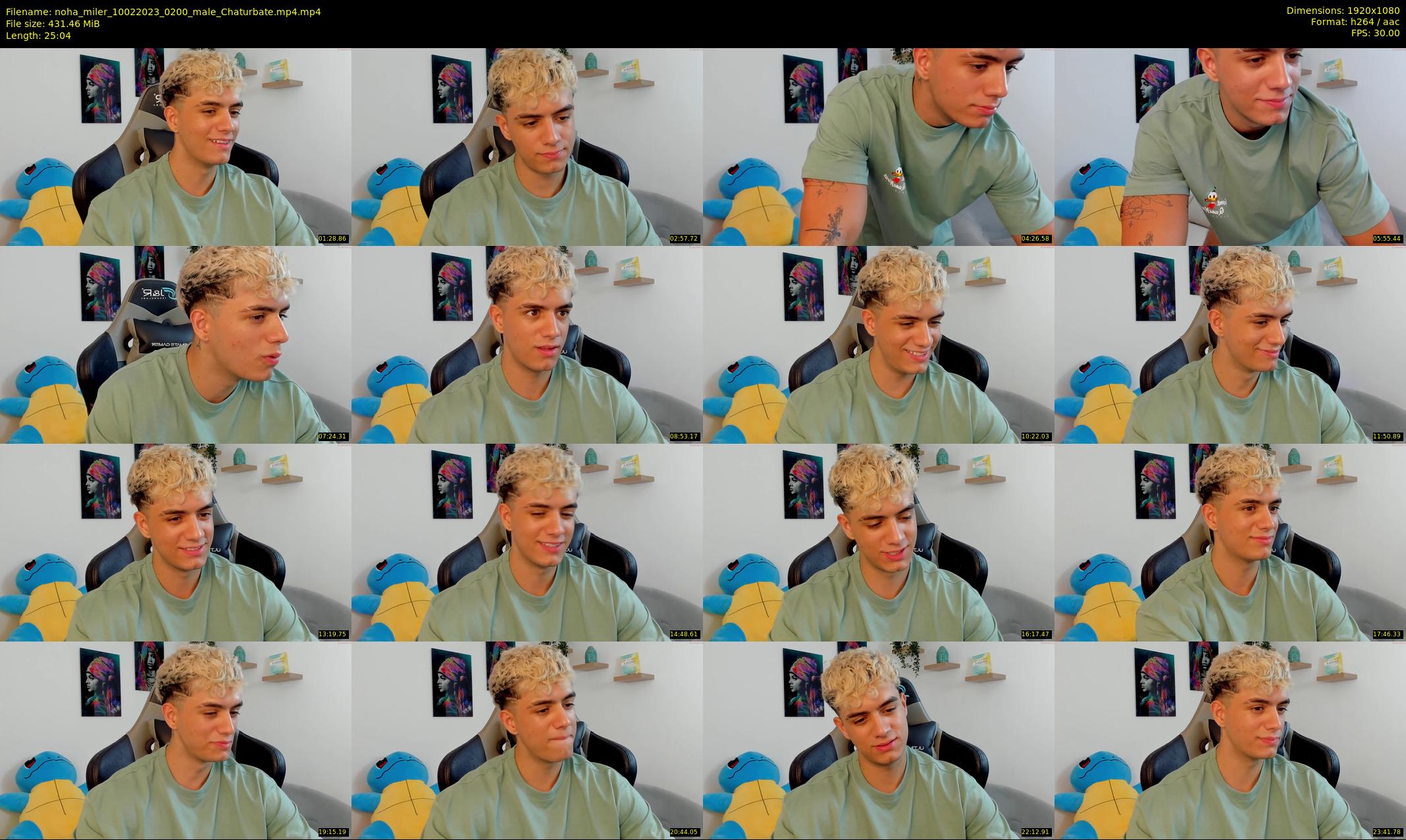 noha_miler — 26 minute Chaturbate male cam show recording, 1080p, Feb 10, 2023