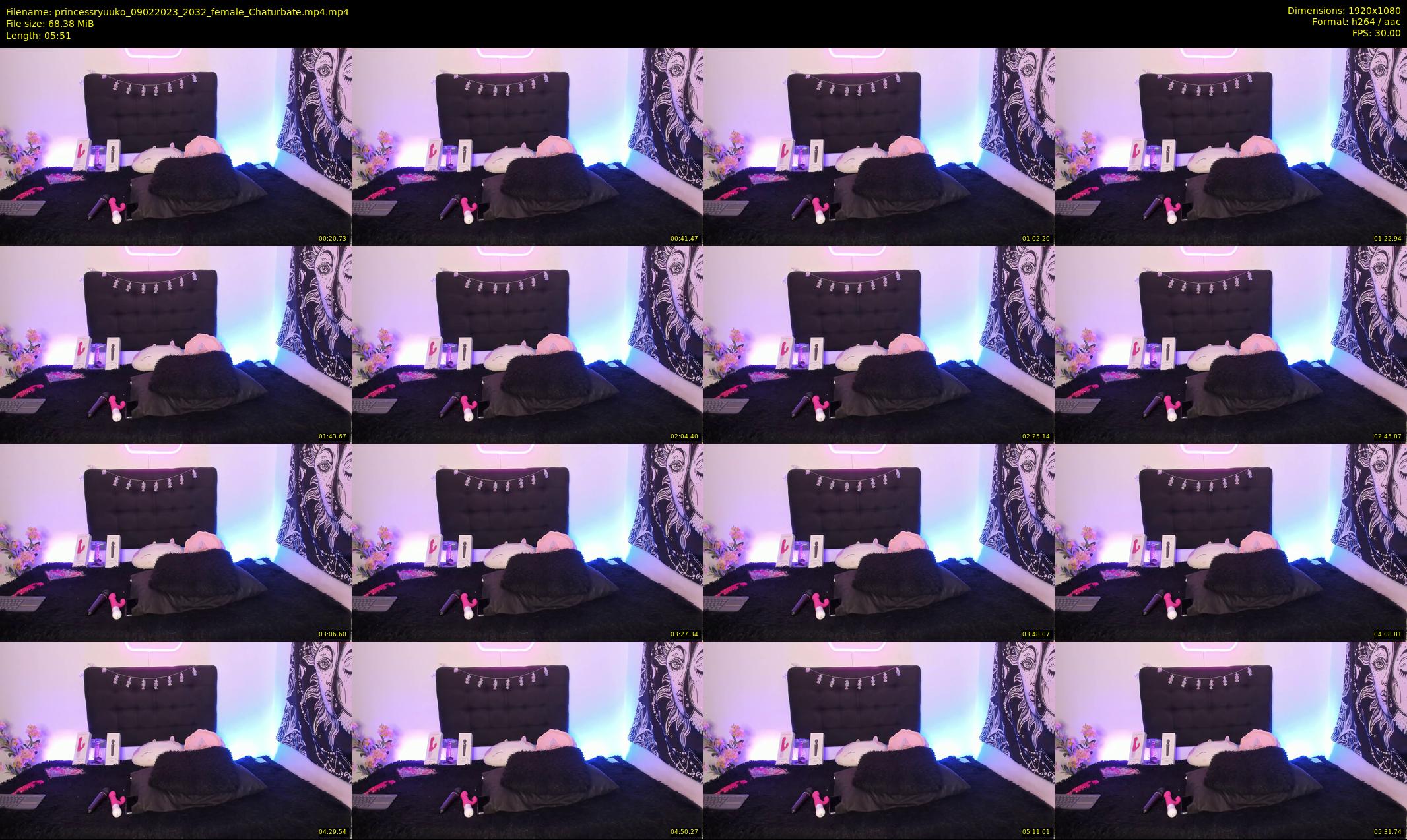 princessryuuko — 6 minute Chaturbate female cam show recording, 1080p, Feb 9, 2023