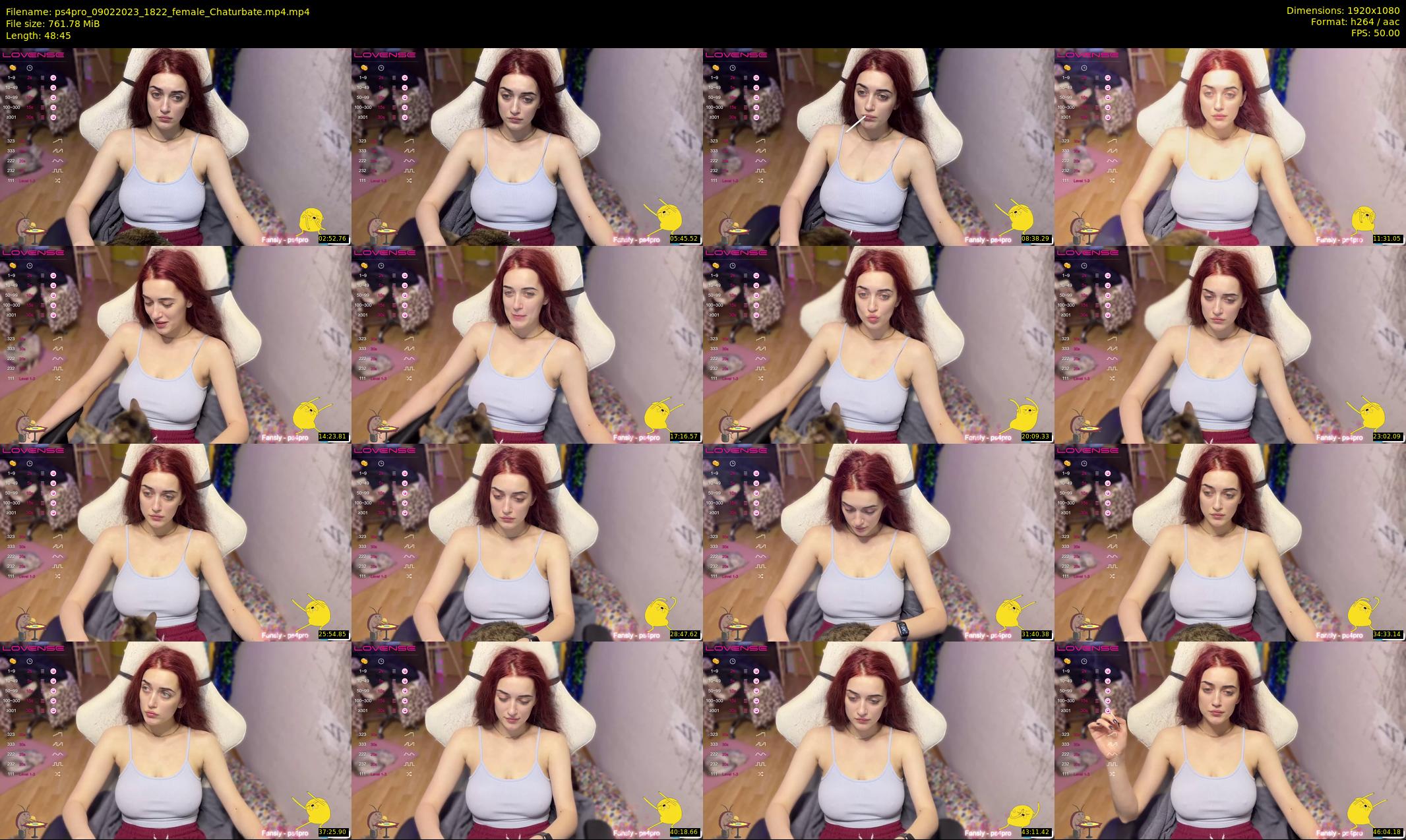 ps4pro — 49 minute Chaturbate female cam show recording, 1080p, Feb 9, 2023