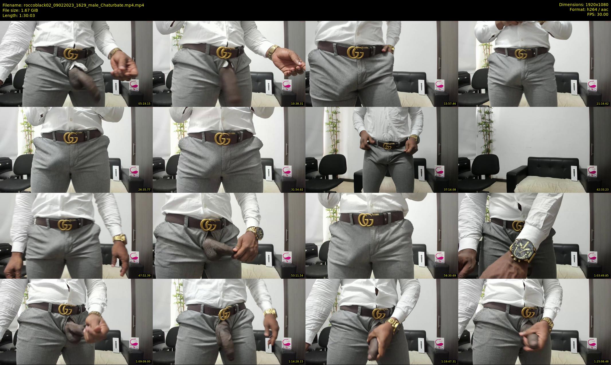 roccoblack02 — 91 minute Chaturbate male cam show recording, 1080p, Feb 9, 2023