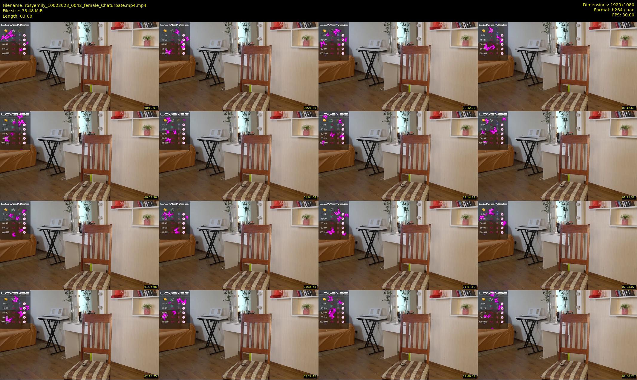 rosyemily — 3 minute Chaturbate female cam show recording, 1080p, Feb 10, 2023