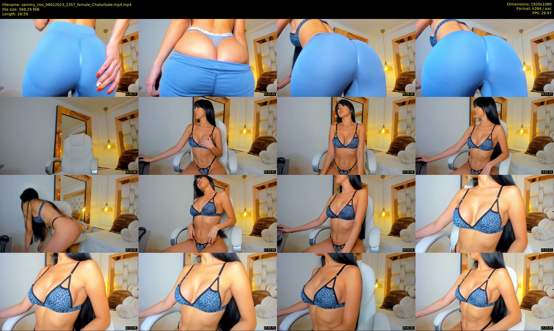 sammy_rios — 29 minute Chaturbate female cam show recording, 1080p, Feb 9, 2023