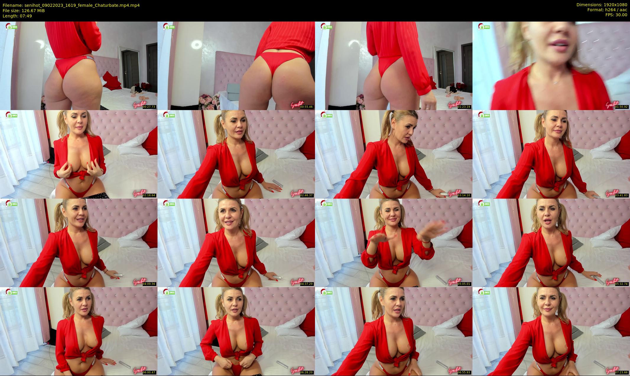 senihot — 8 minute Chaturbate female cam show recording, 1080p, Feb 9, 2023