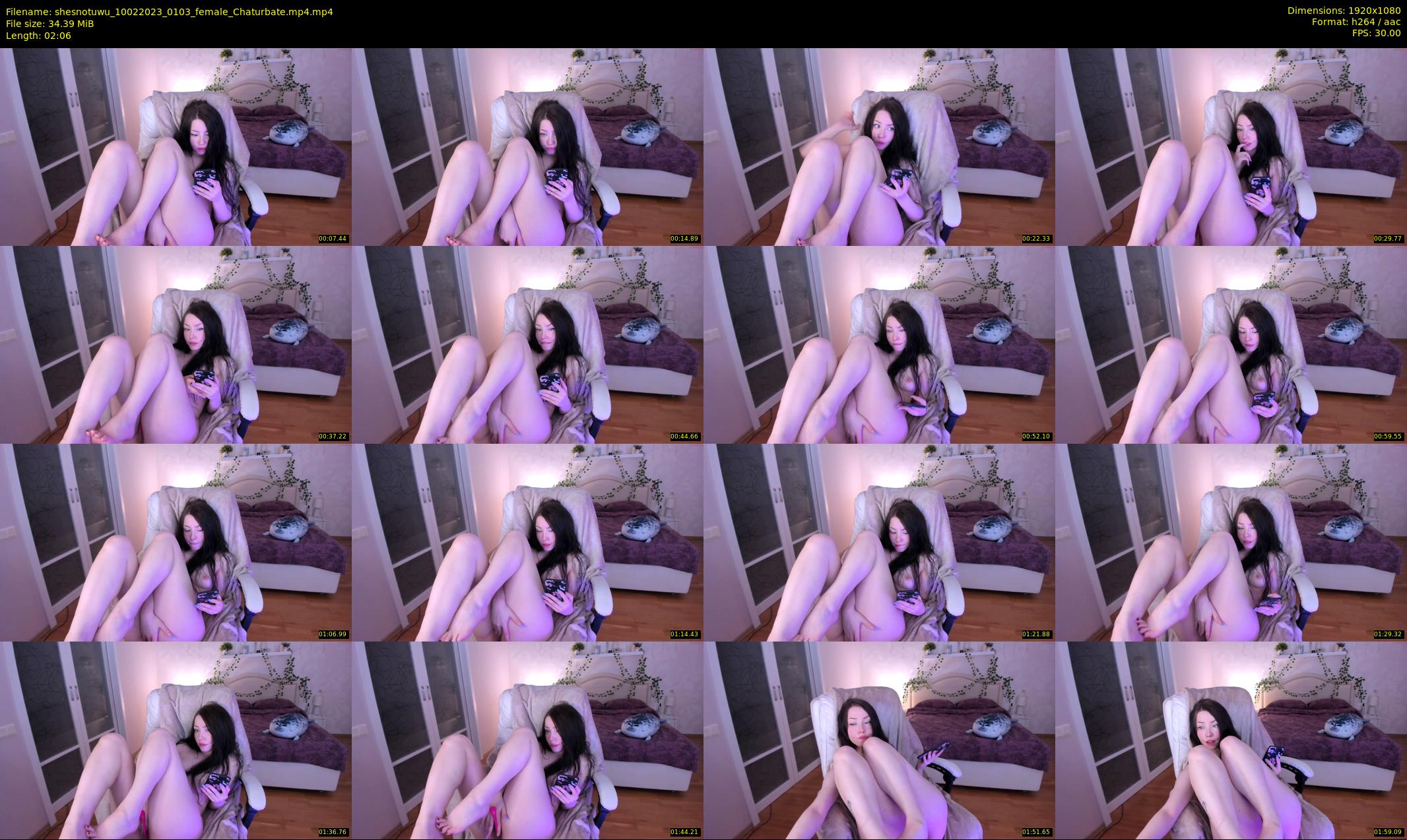 shesnotuwu — 3 minute Chaturbate female cam show recording, 1080p, Feb 10, 2023