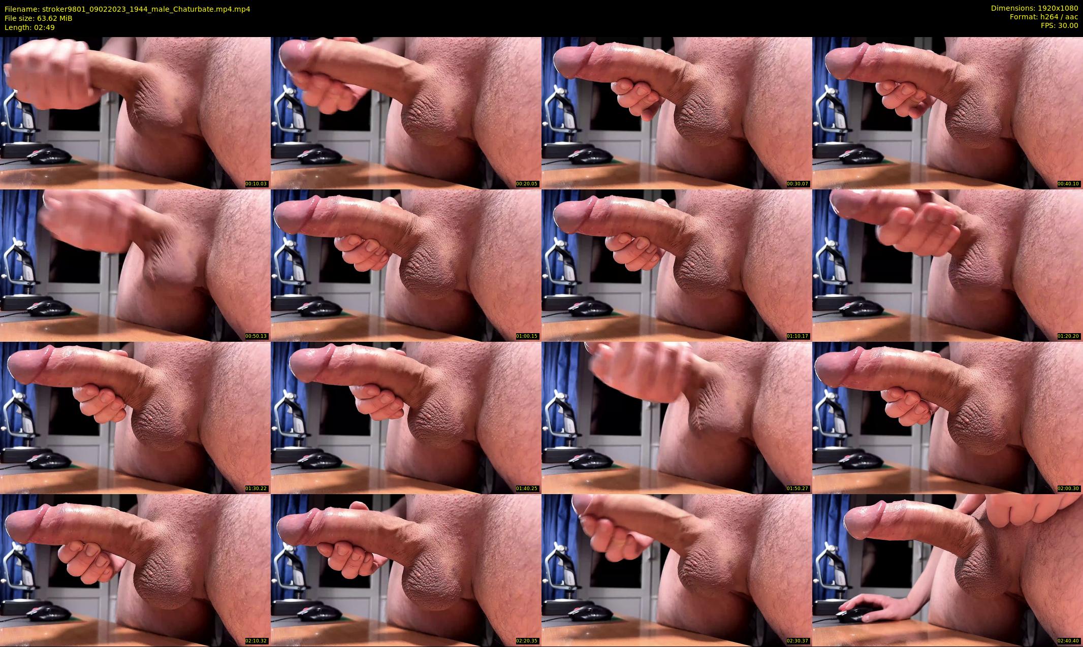 stroker9801 — 3 minute Chaturbate male cam show recording, 1080p, Feb 9, 2023