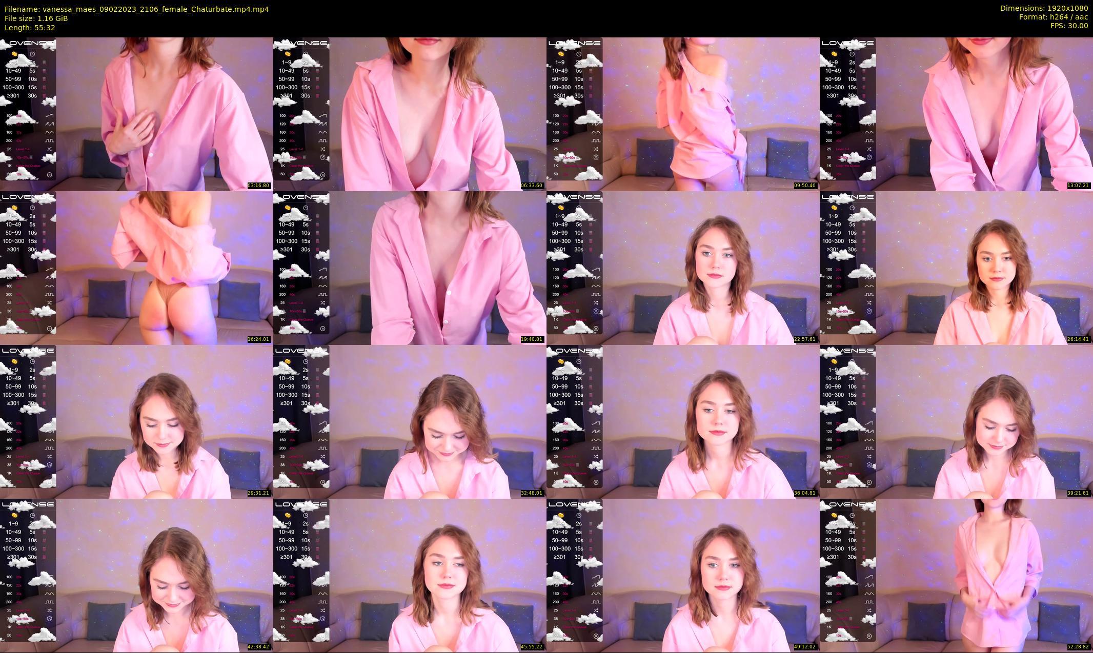 vanessa_maes — 56 minute Chaturbate female cam show recording, 1080p, Feb 9, 2023