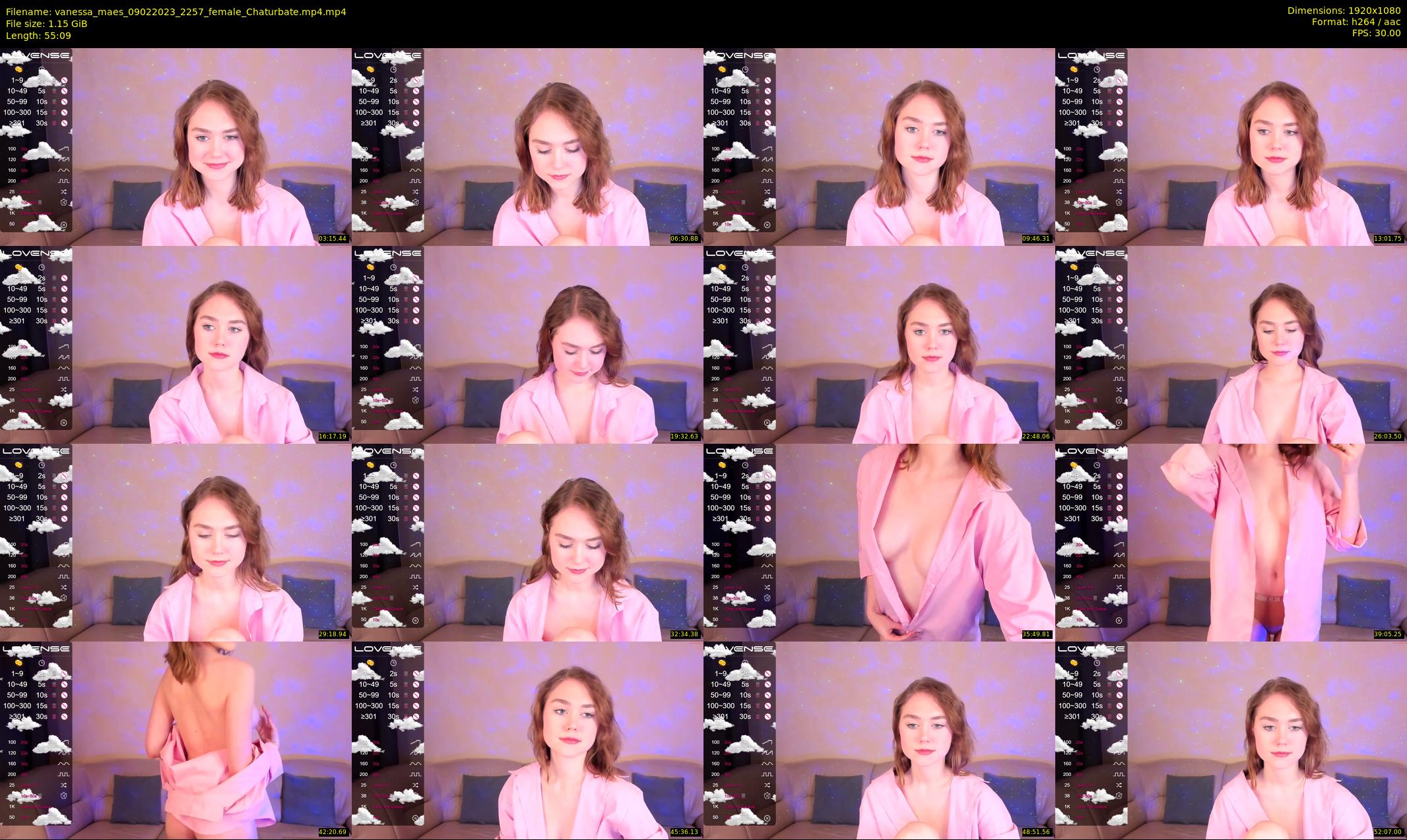 vanessa_maes — 56 minute Chaturbate female cam show recording, 1080p, Feb 9, 2023
