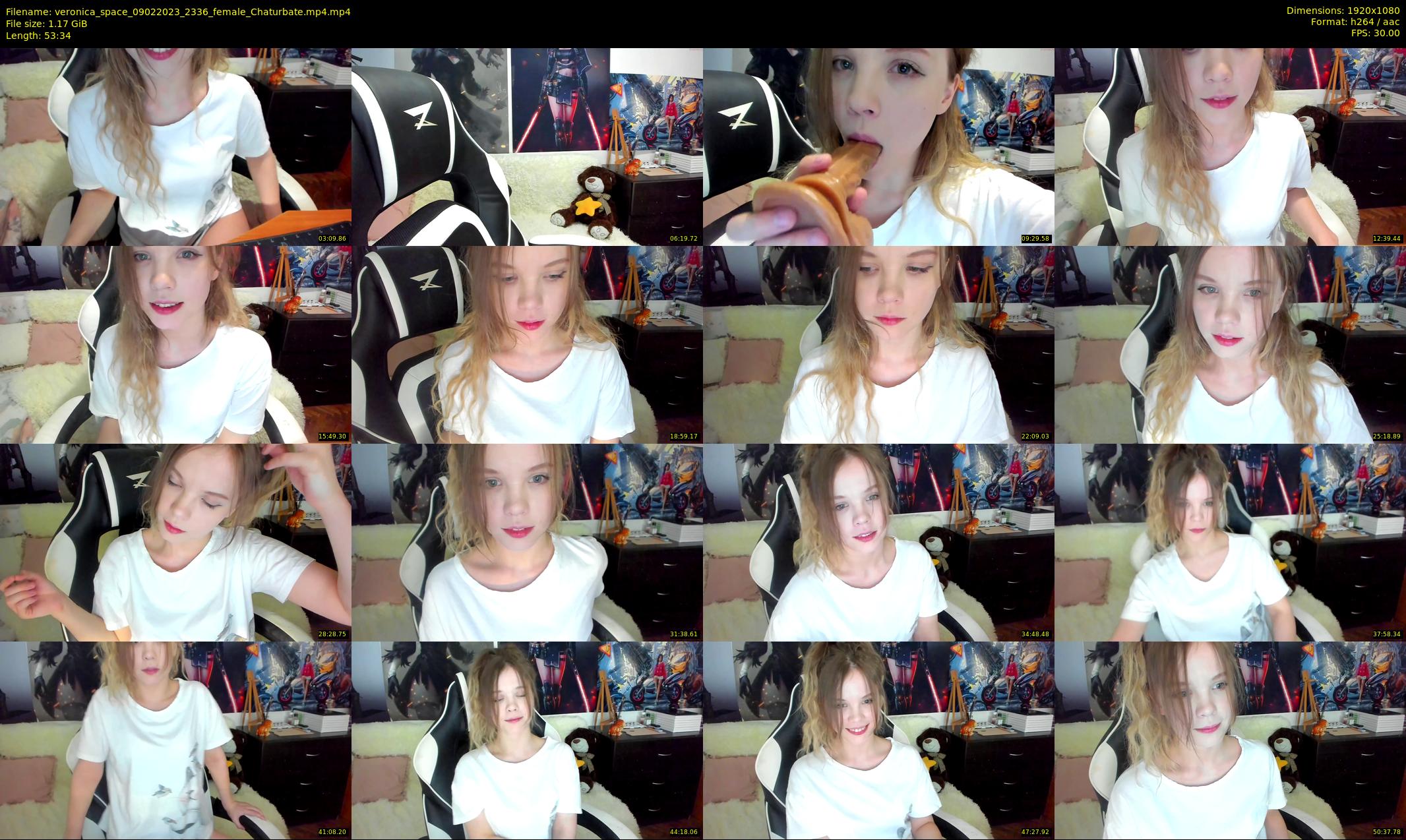 veronica_space — 54 minute Chaturbate female cam show recording, 1080p, Feb 9, 2023