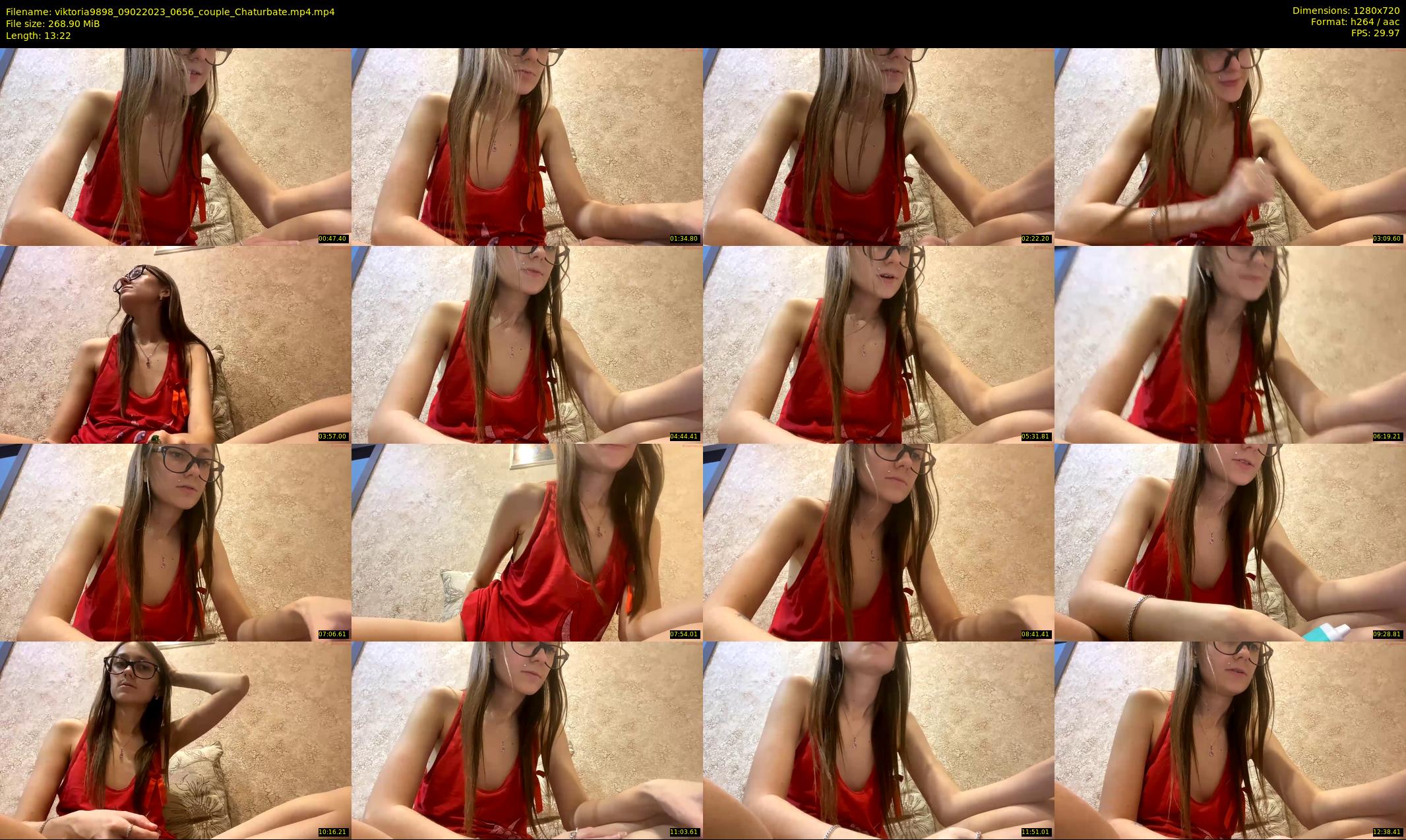 viktoria9898 — 14 minute Chaturbate couple cam show recording, 720p, Feb 9, 2023