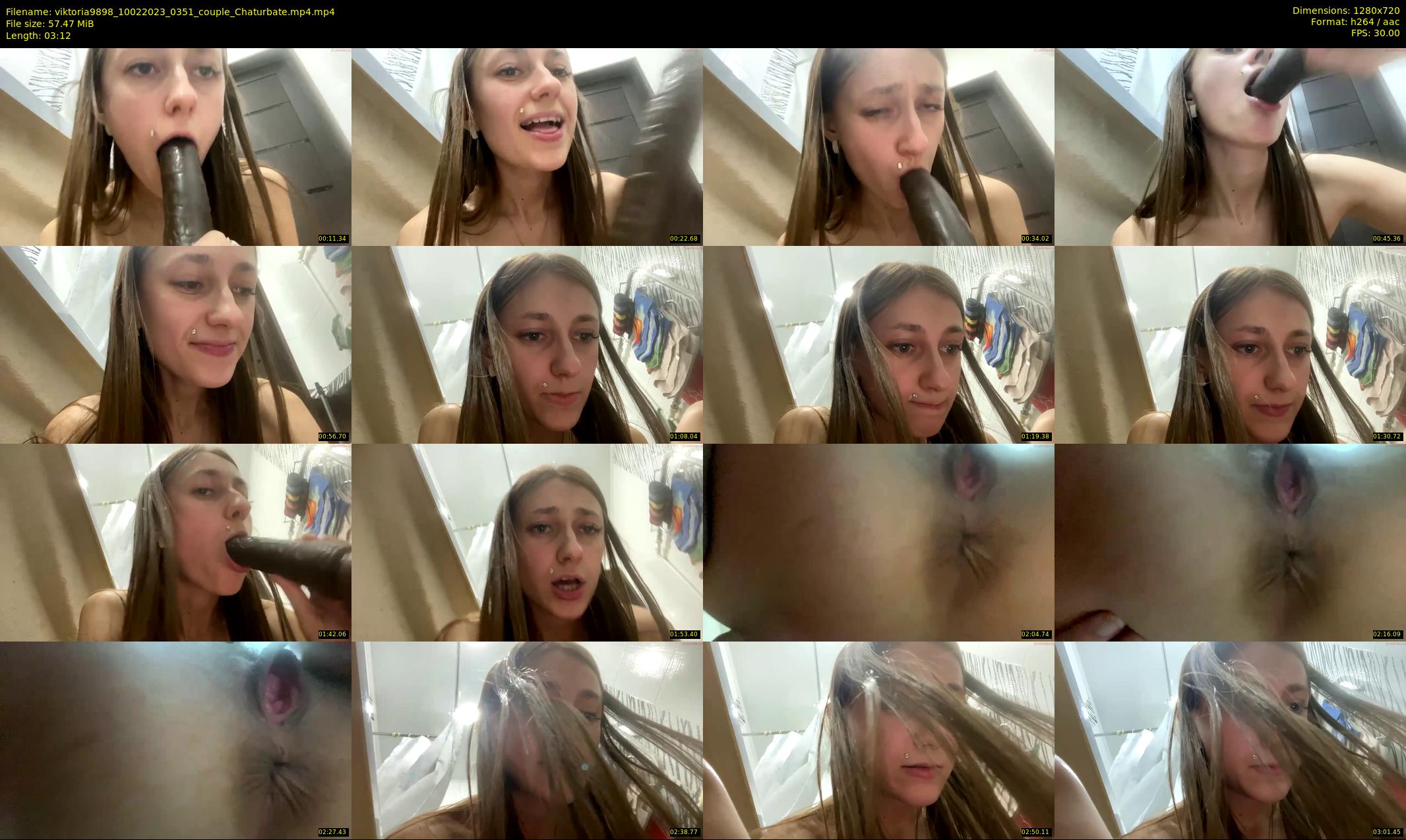 viktoria9898 — 4 minute Chaturbate couple cam show recording, 720p, Feb 10, 2023
