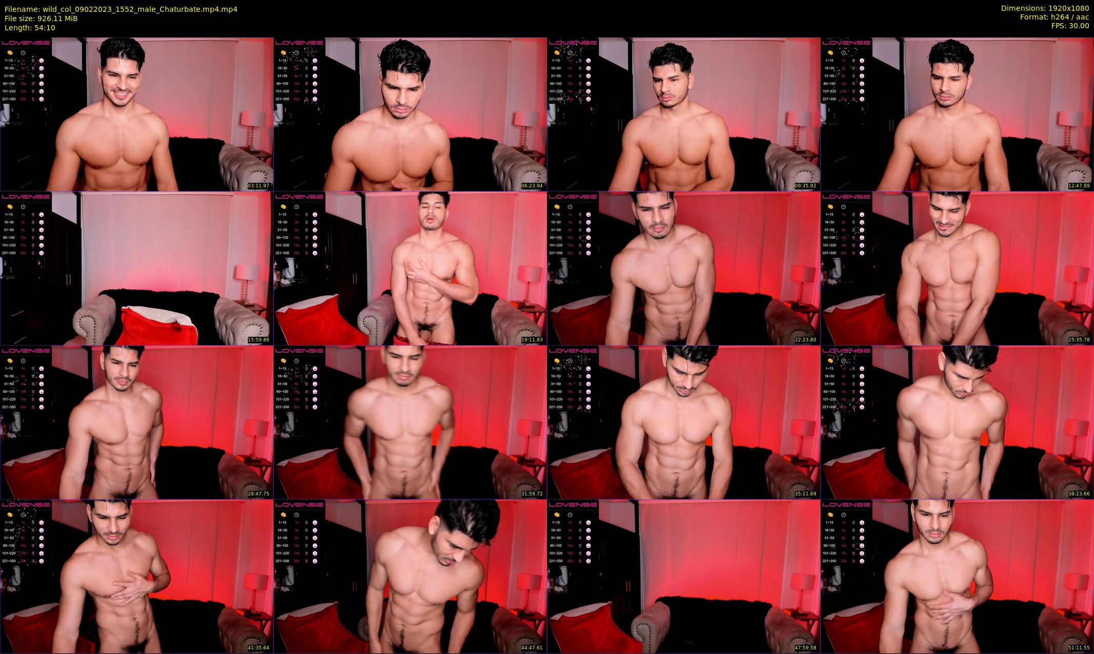 wild_col — 55 minute Chaturbate male cam show recording, 1080p, Feb 9, 2023