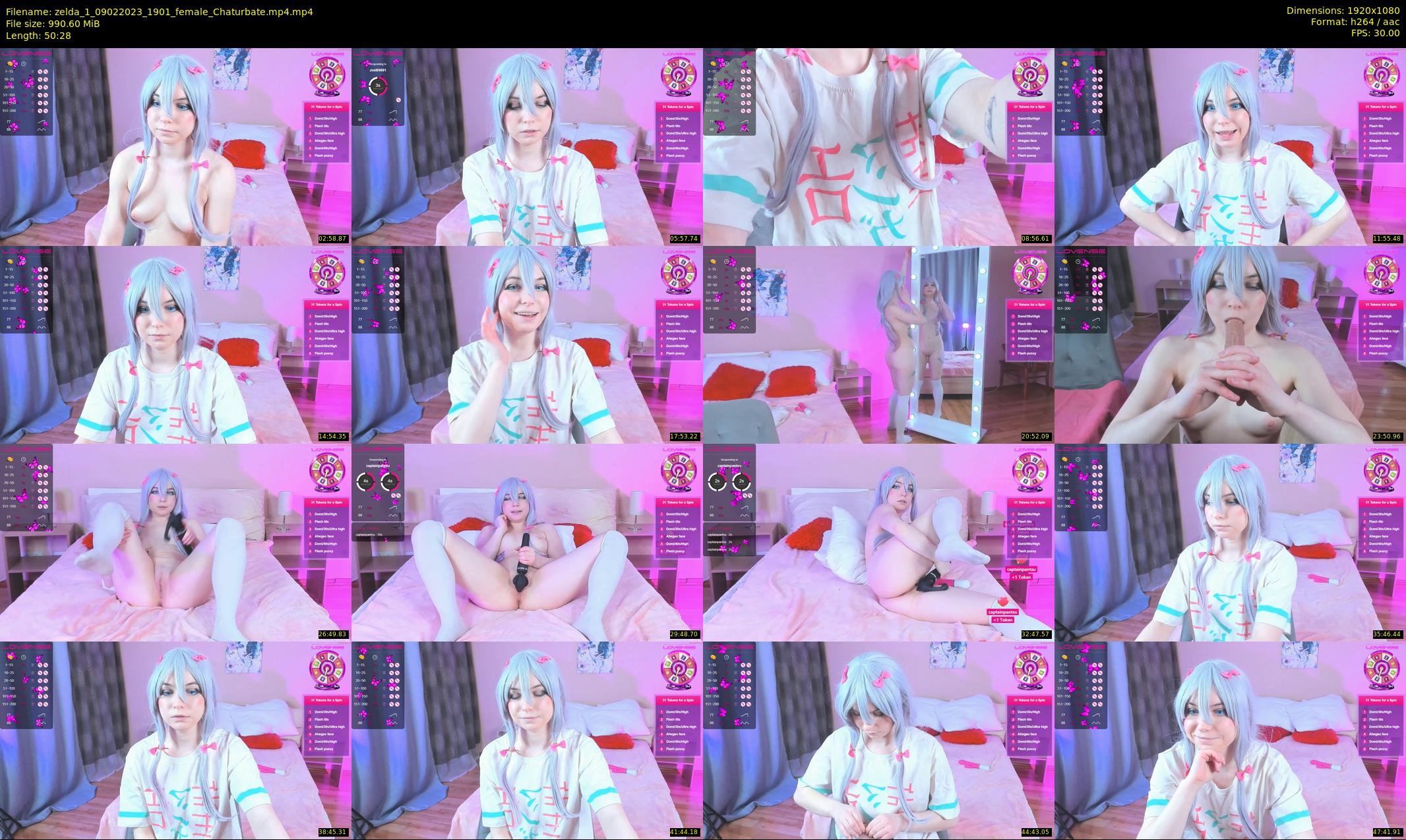 zelda_1 — 51 minute Chaturbate female cam show recording, 1080p, Feb 9, 2023