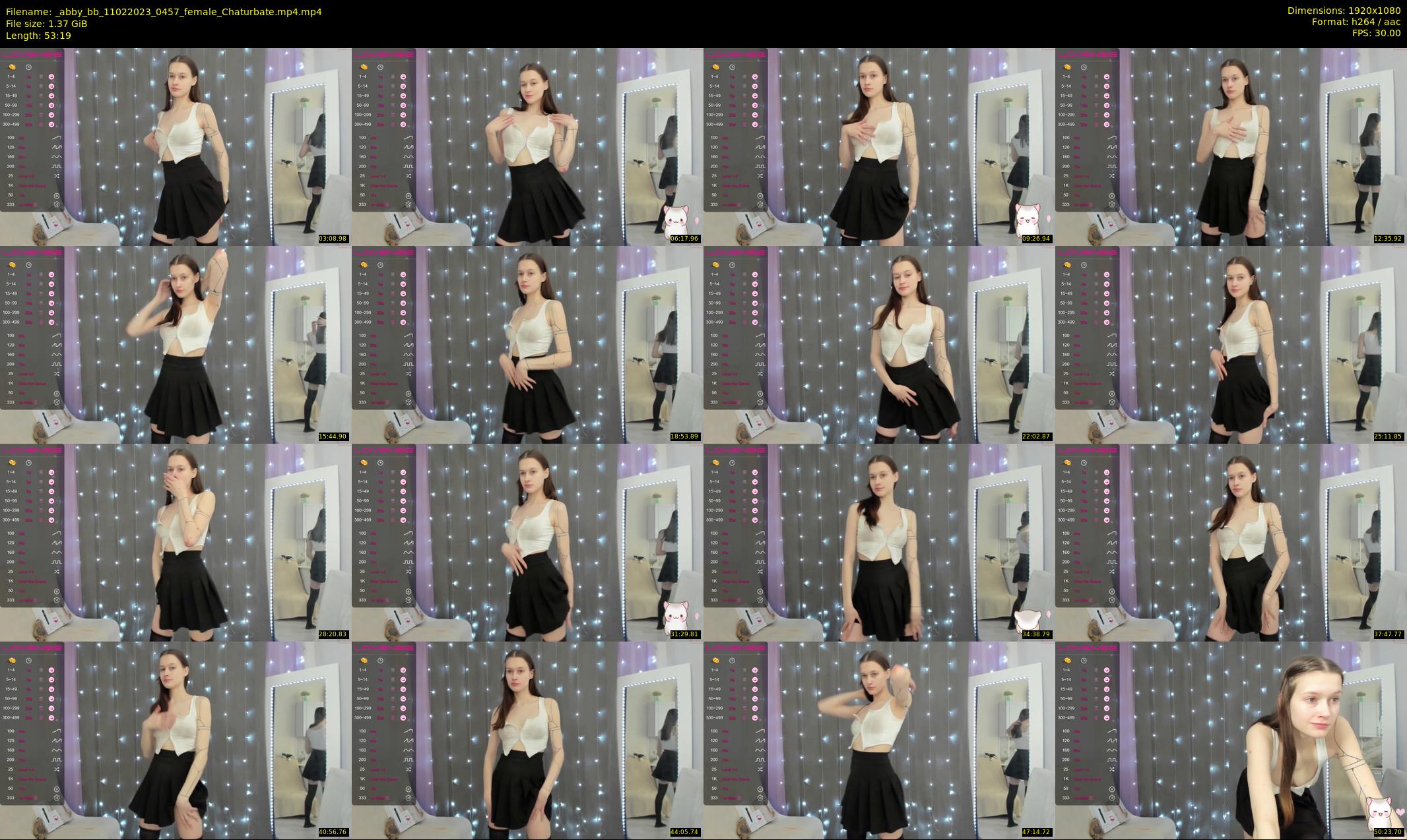 _abby_bb — 54 minute Chaturbate female cam show recording, 1080p, Feb 11, 2023