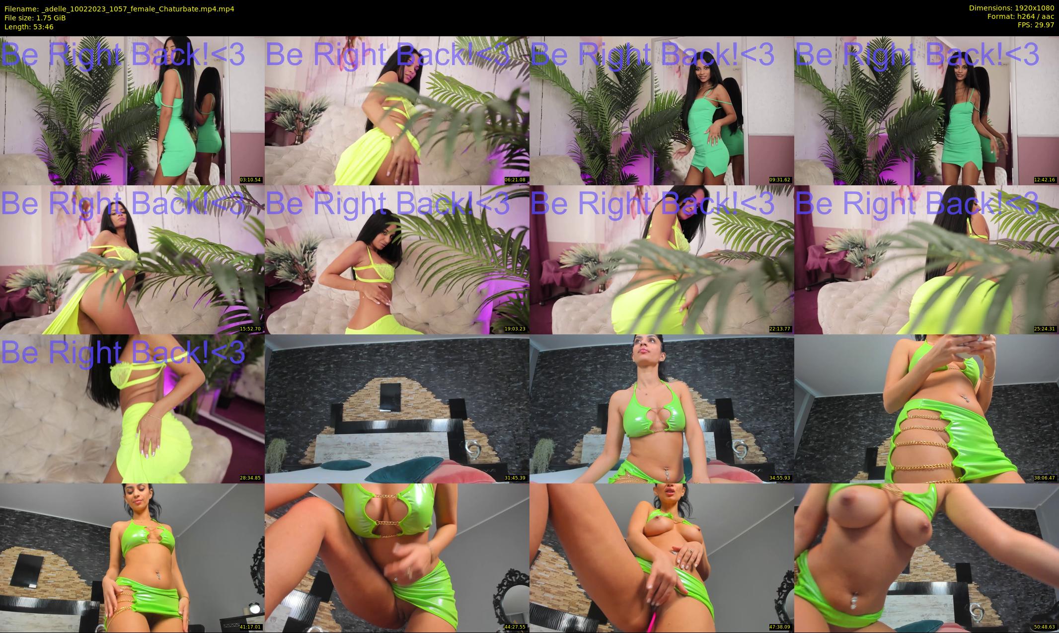 _adelle — 54 minute Chaturbate female cam show recording, 1080p, Feb 10, 2023