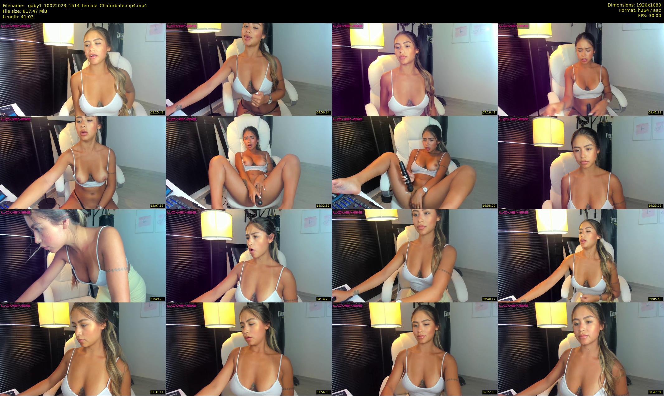 _gaby1 — 42 minute Chaturbate female cam show recording, 1080p, Feb 10, 2023