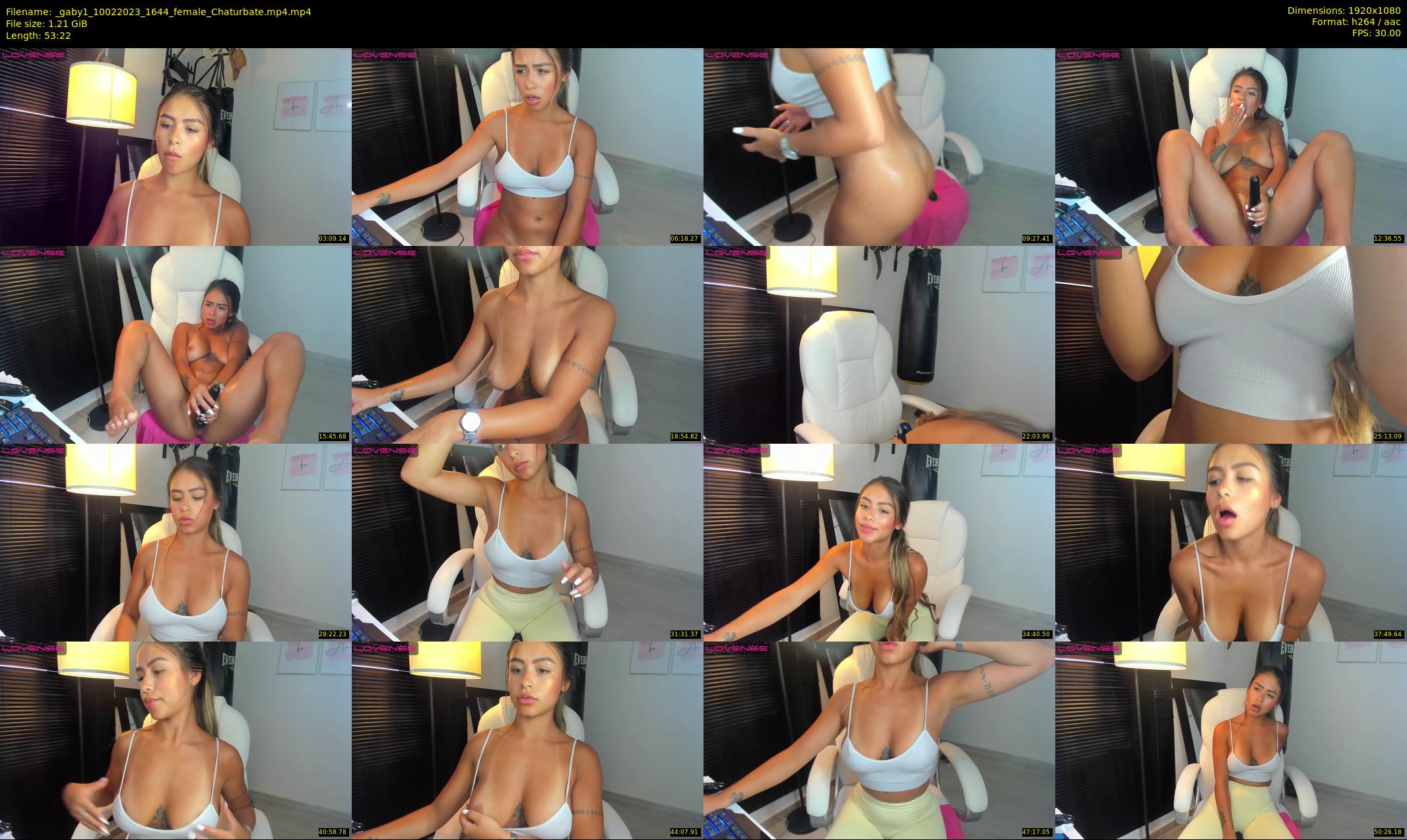 _gaby1 — 54 minute Chaturbate female cam show recording, 1080p, Feb 10, 2023