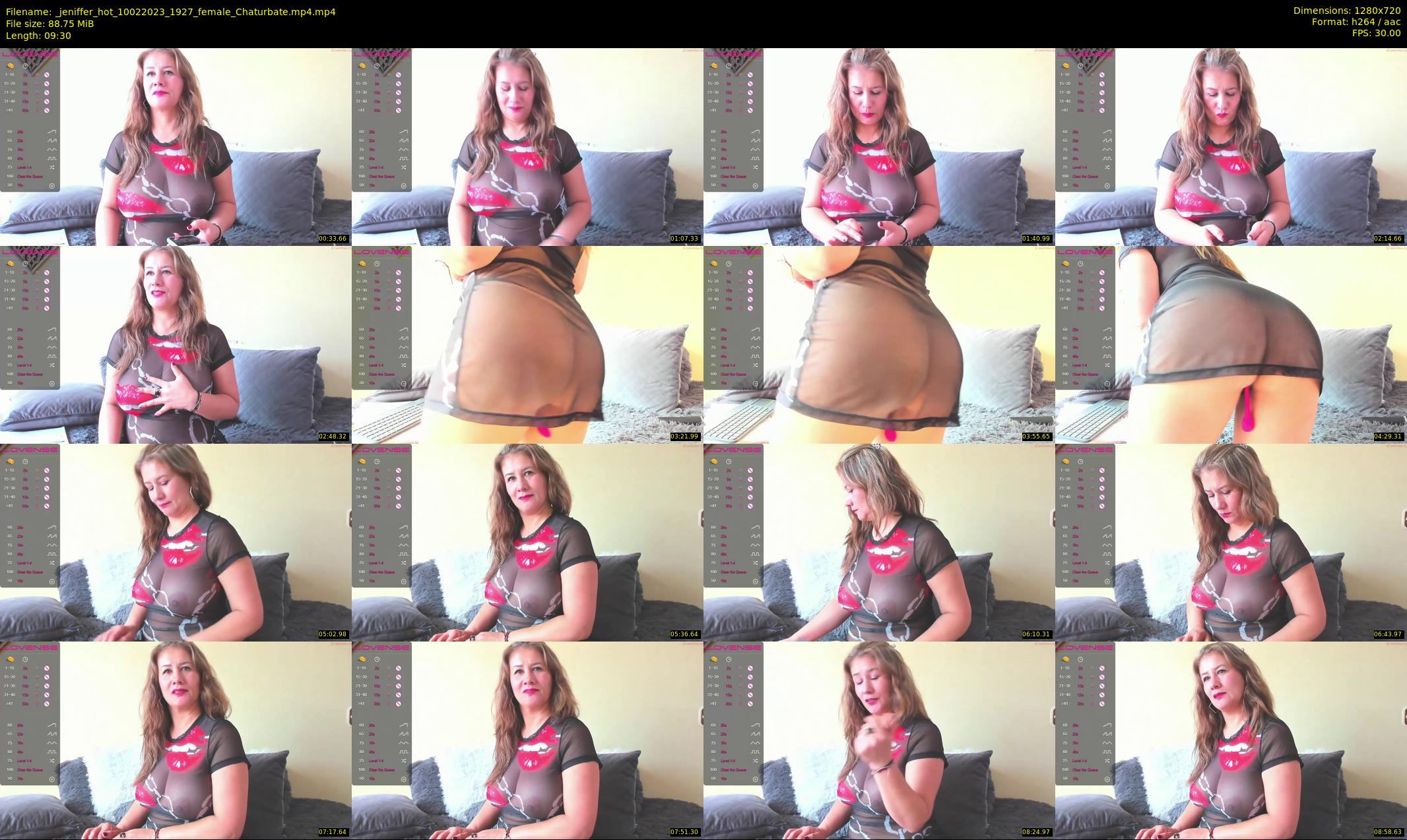 _jeniffer_hot — 10 minute Chaturbate female cam show recording, 720p, Feb 10, 2023