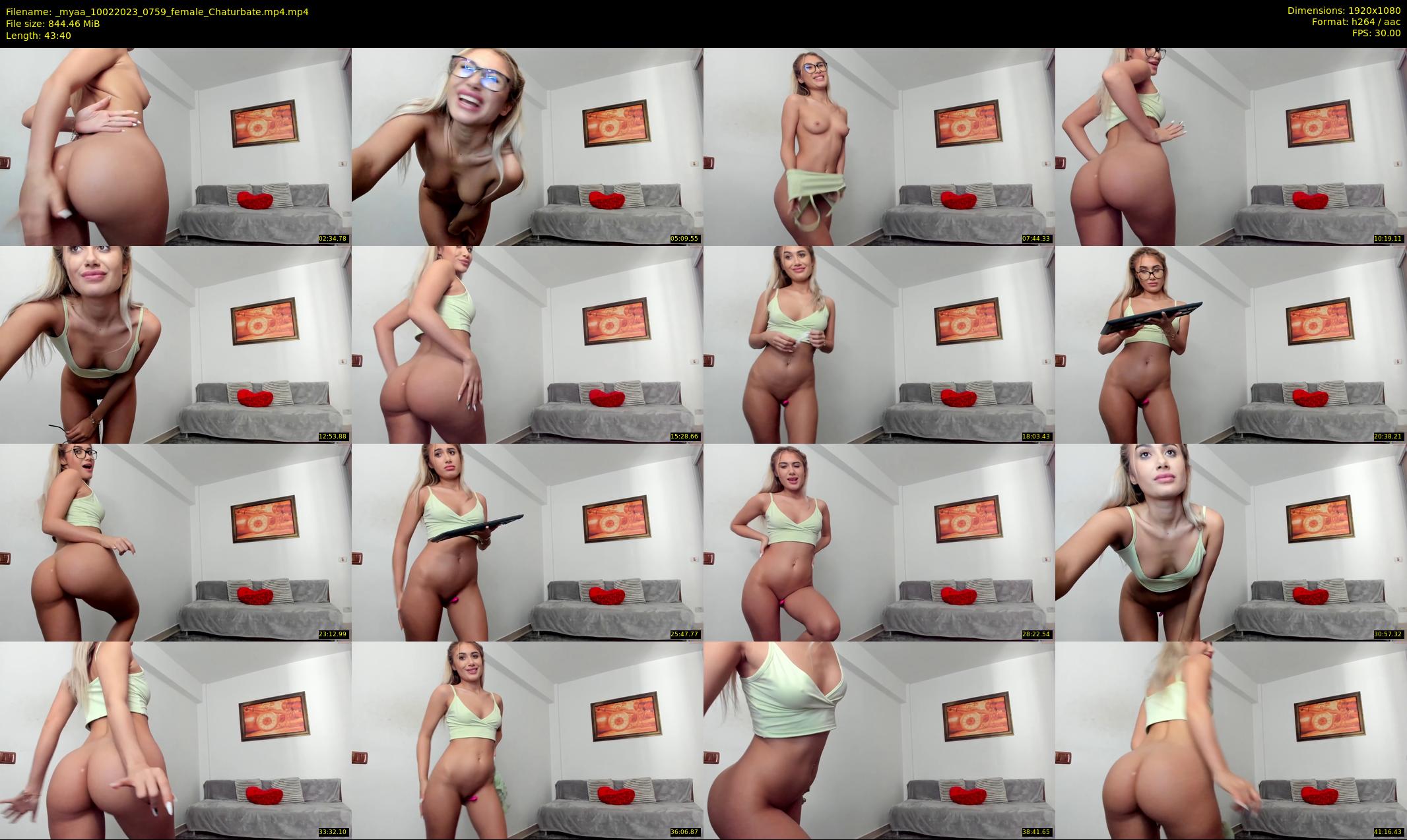 _myaa — 44 minute Chaturbate female cam show recording, 1080p, Feb 10, 2023