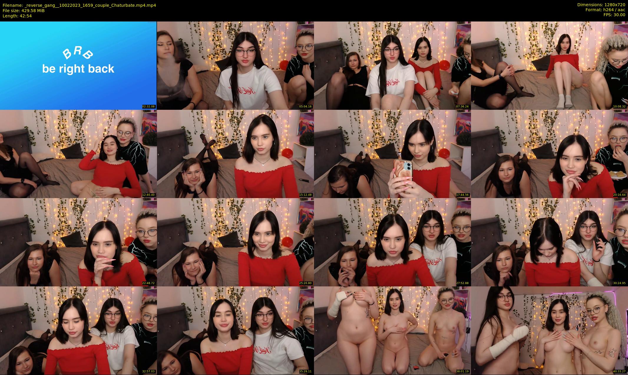 _reverse_gang_ — 43 minute Chaturbate couple cam show recording, 720p, Feb 10, 2023