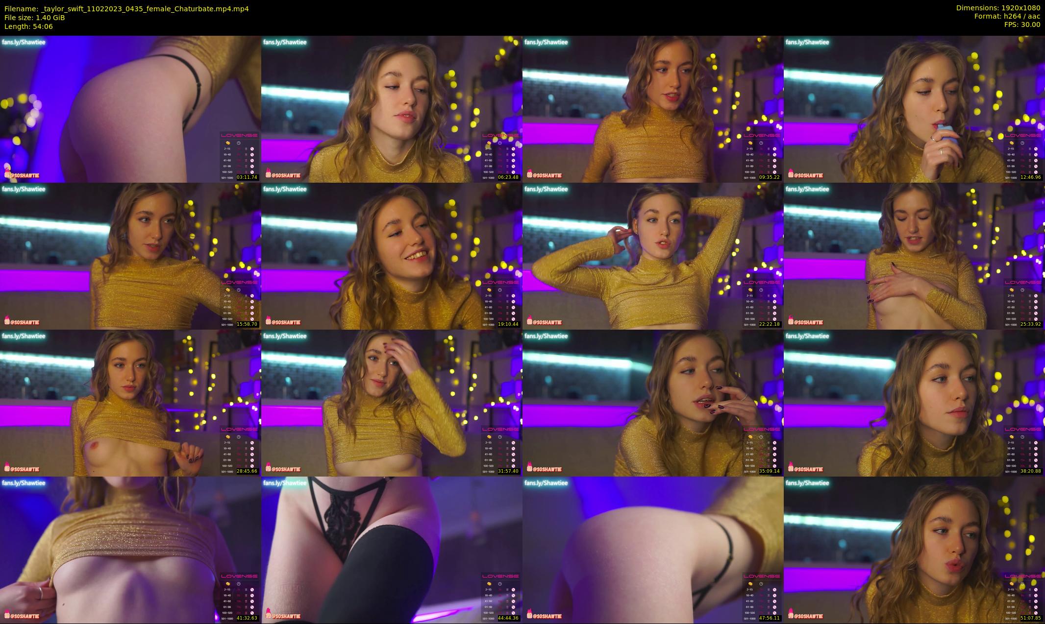 _taylor_swift — 55 minute Chaturbate female cam show recording, 1080p, Feb 11, 2023