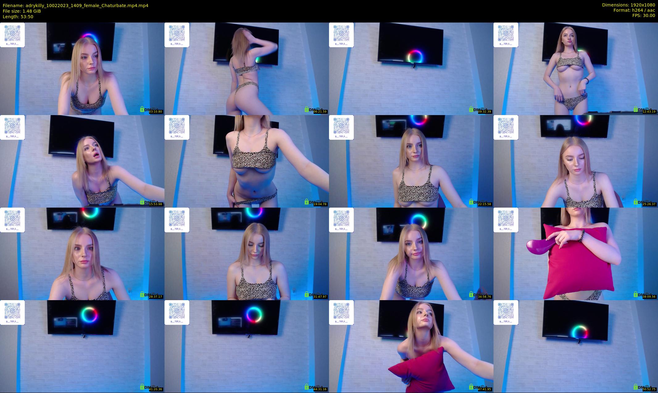 adrykilly — 54 minute Chaturbate female cam show recording, 1080p, Feb 10, 2023