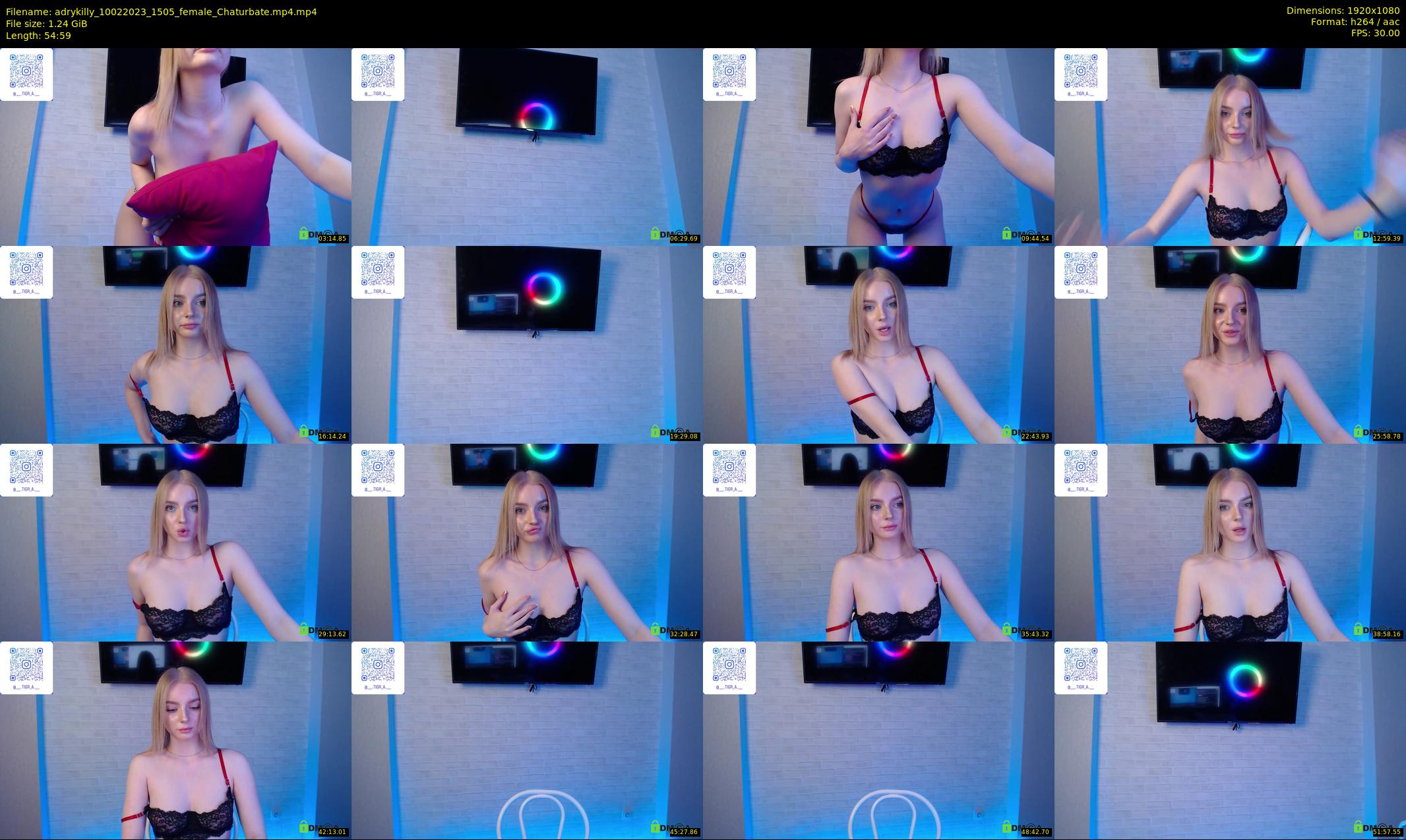 adrykilly — 55 minute Chaturbate female cam show recording, 1080p, Feb 10, 2023