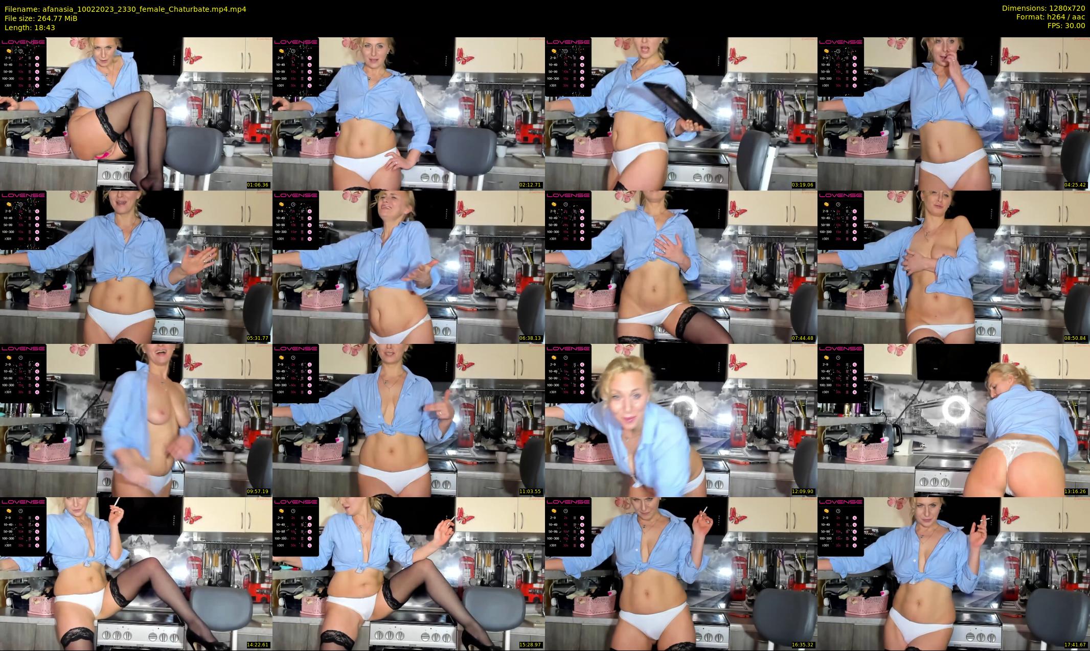 afanasia — 19 minute Chaturbate female cam show recording, 720p, Feb 10, 2023