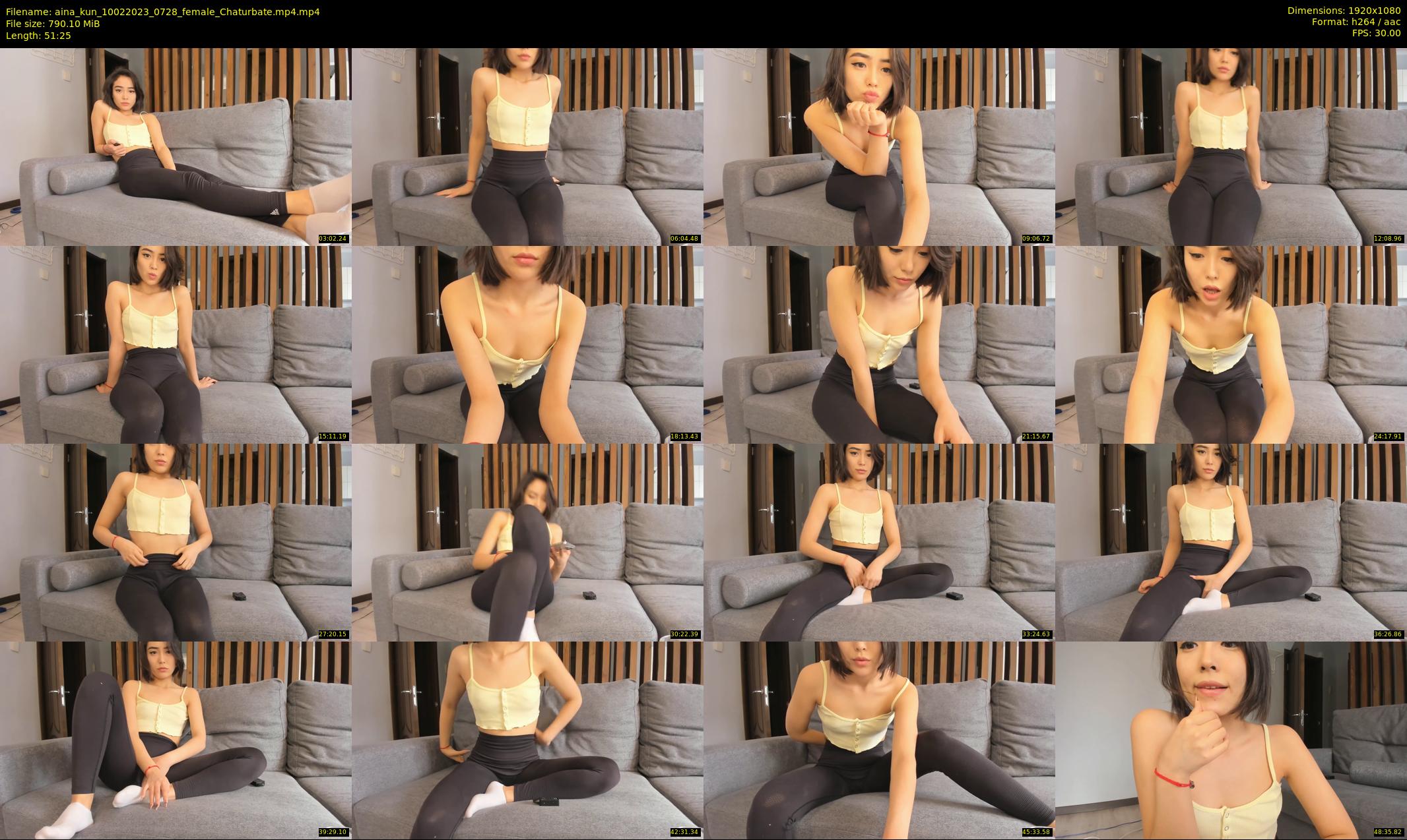 aina_kun — 52 minute Chaturbate female cam show recording, 1080p, Feb 10, 2023