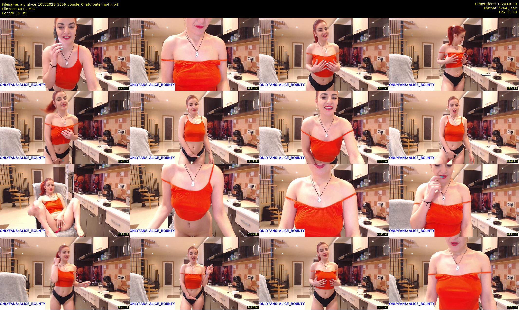 aly_alyce — 40 minute Chaturbate female cam show recording, 1080p, Feb 10, 2023