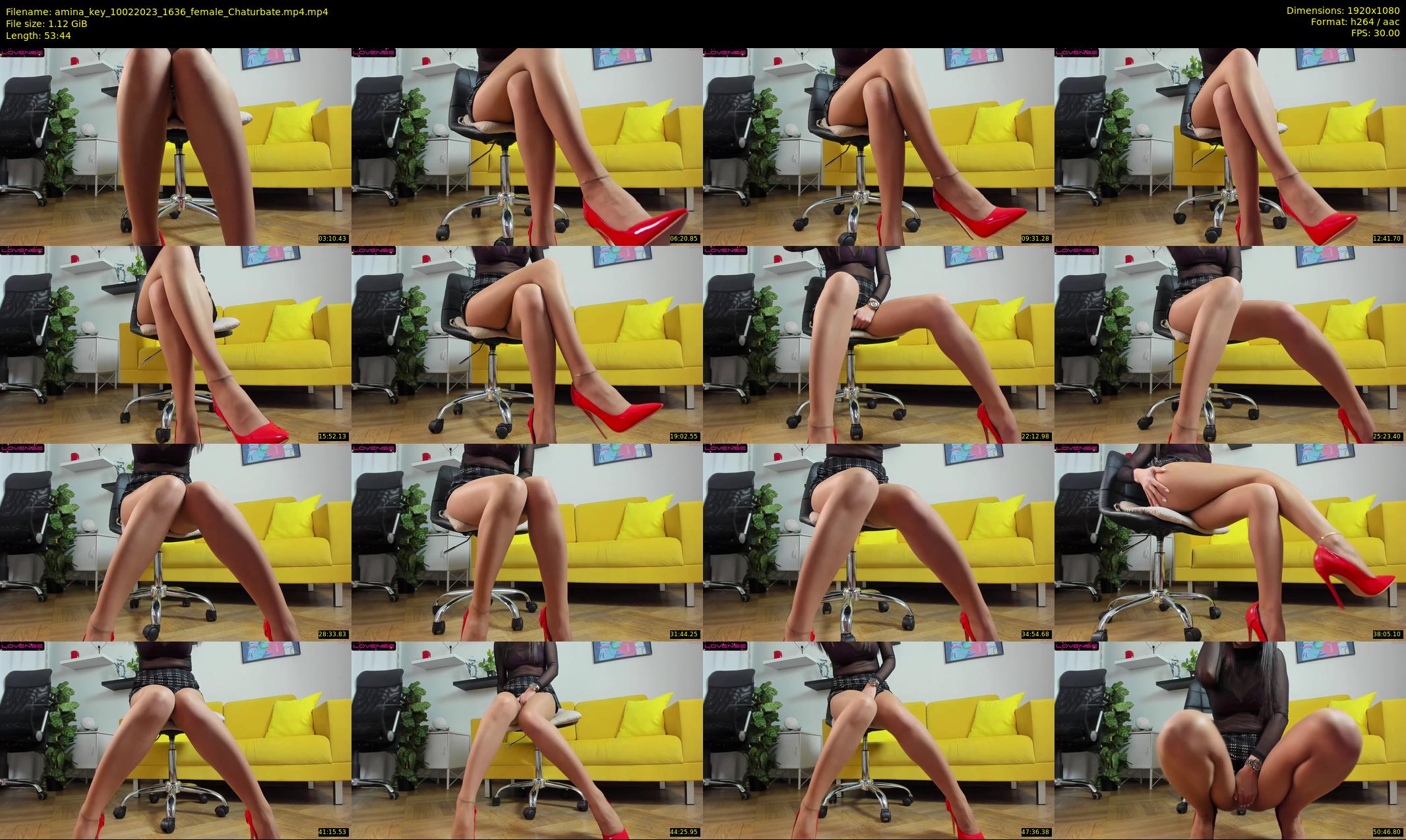 amina_key — 54 minute Chaturbate female cam show recording, 1080p, Feb 10, 2023