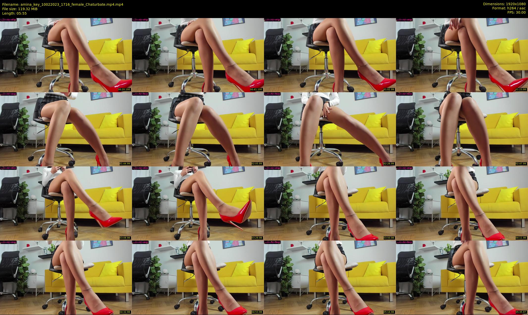 amina_key — 6 minute Chaturbate female cam show recording, 1080p, Feb 10, 2023