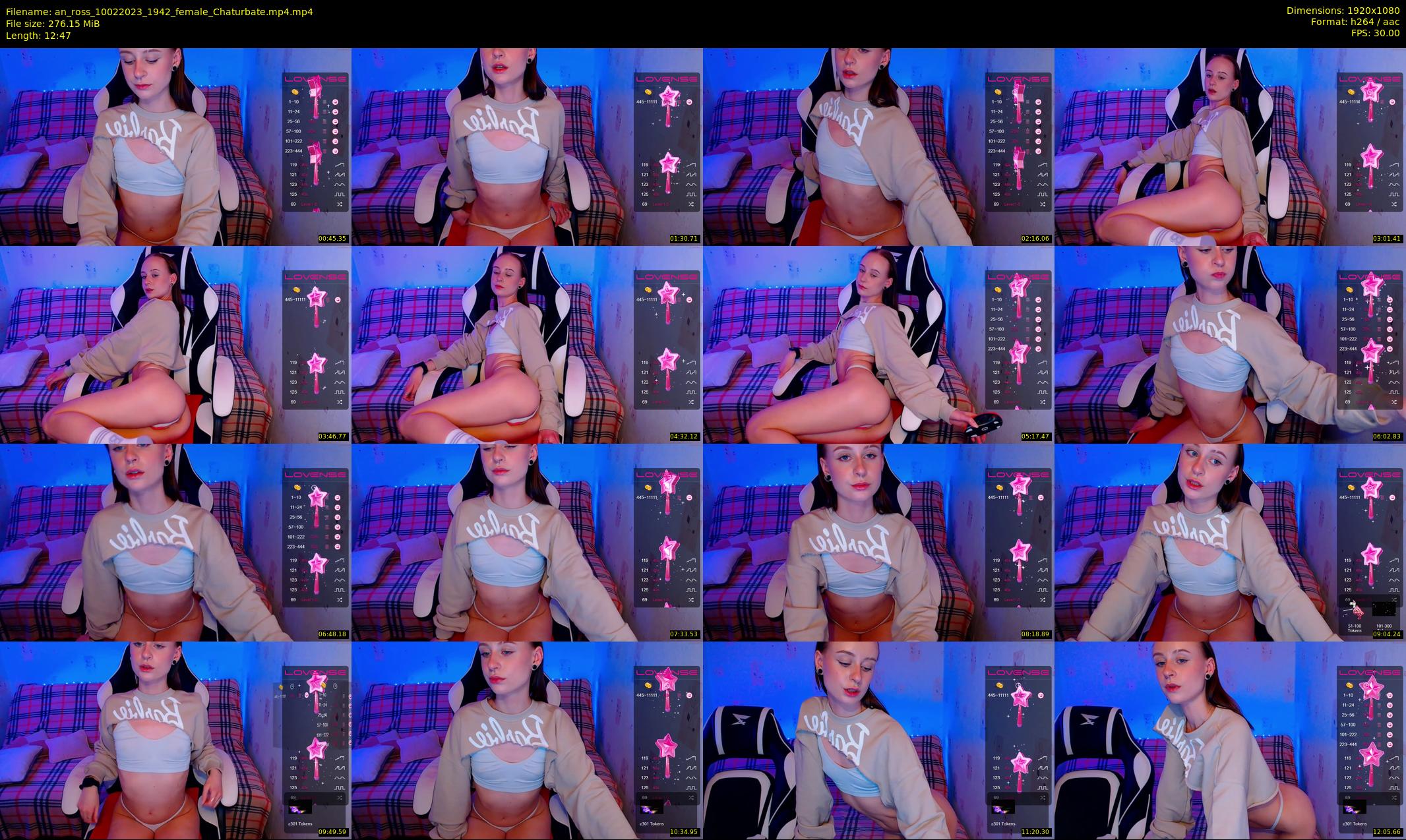 an_ross — 13 minute Chaturbate female cam show recording, 1080p, Feb 10, 2023