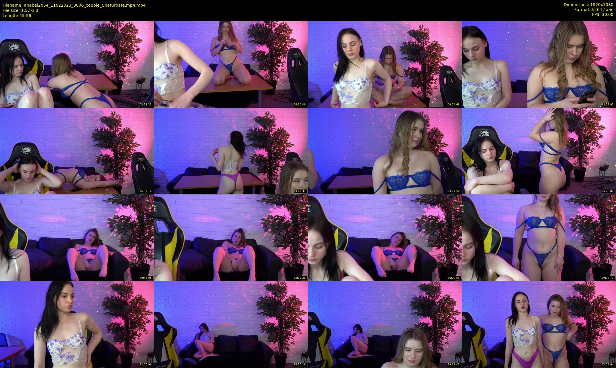 anabel2054 — 56 minute Chaturbate female cam show recording, 1080p, Feb 11, 2023